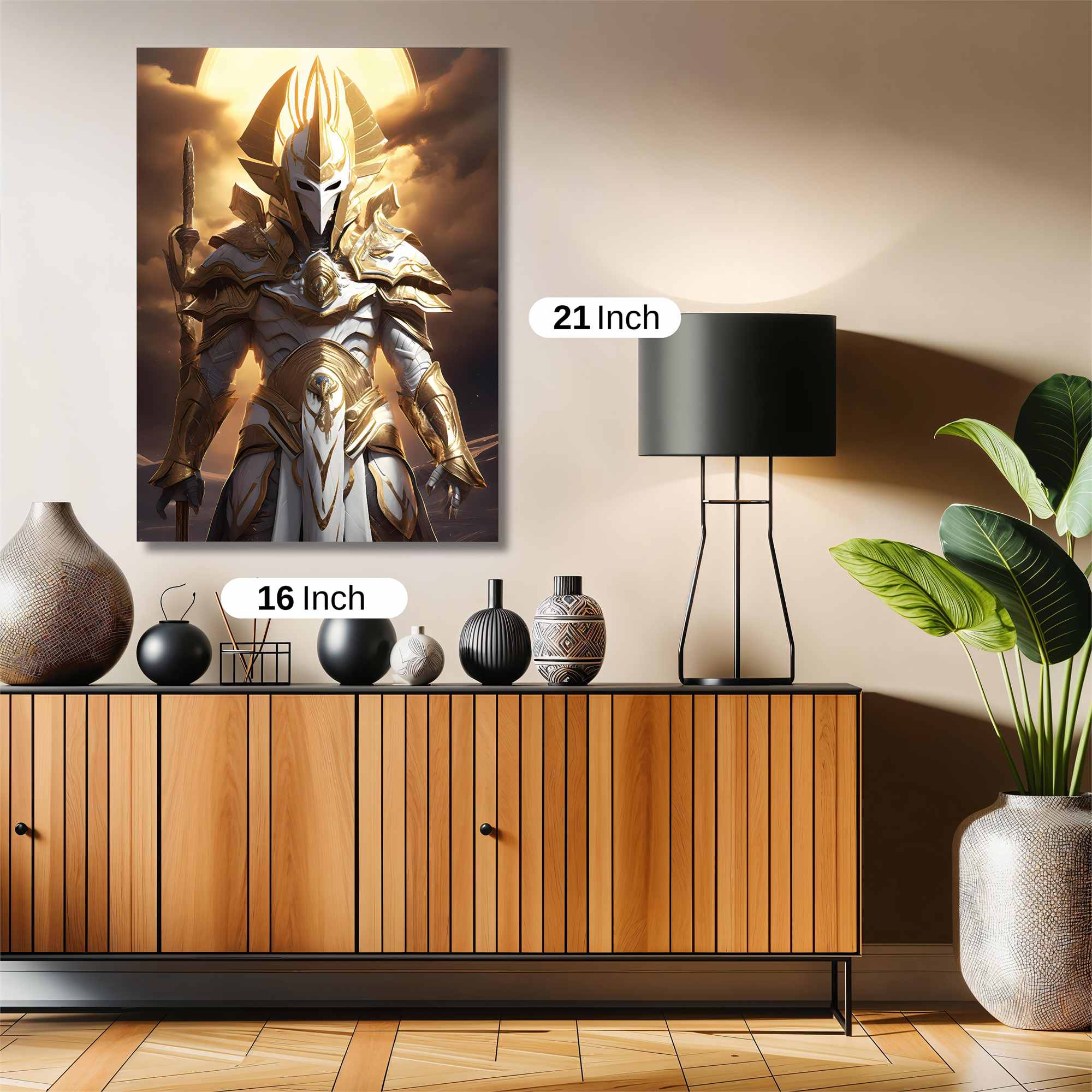 Sunlit Sentinel Safe Wall Magnetic / M