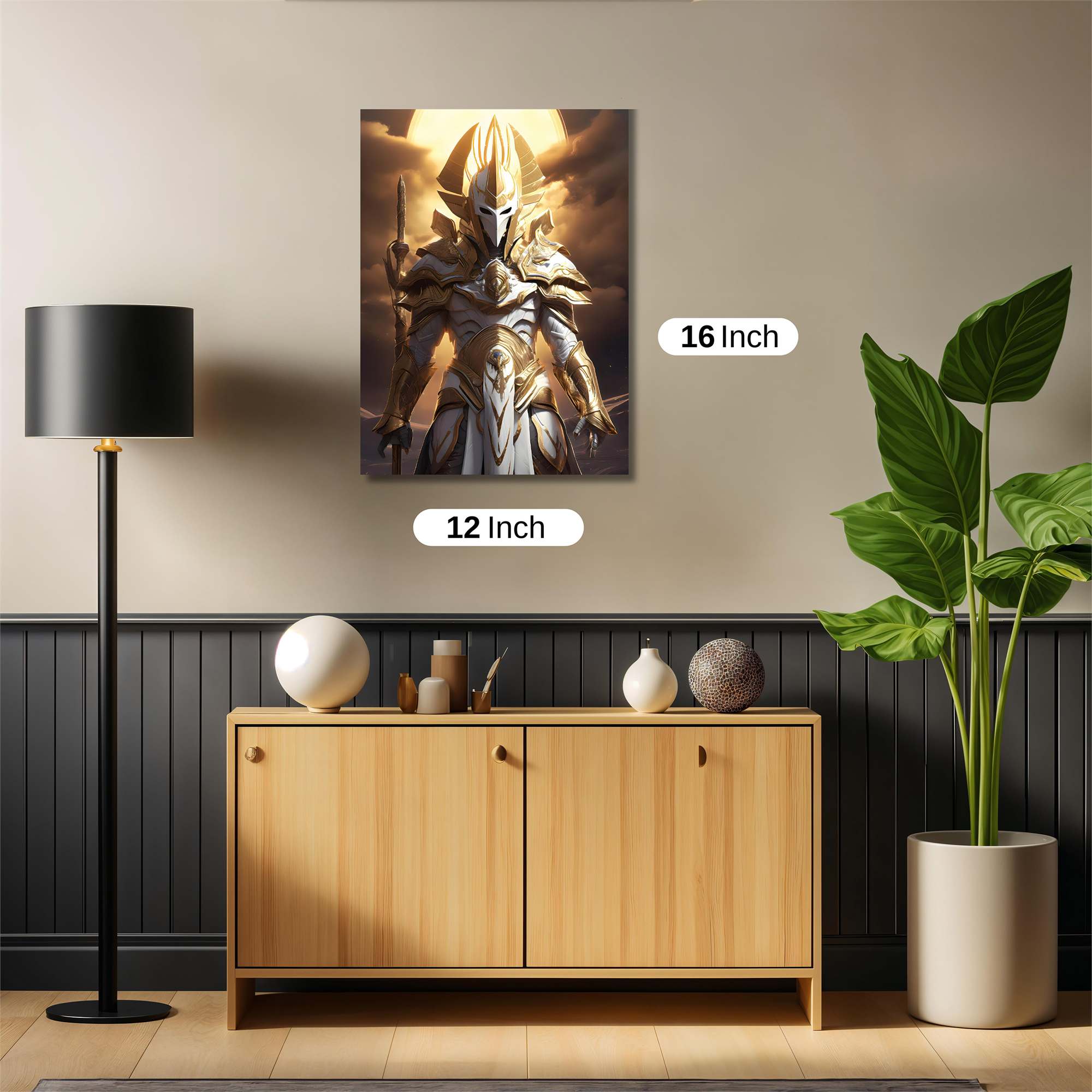 Sunlit Sentinel Safe Wall Magnetic / M