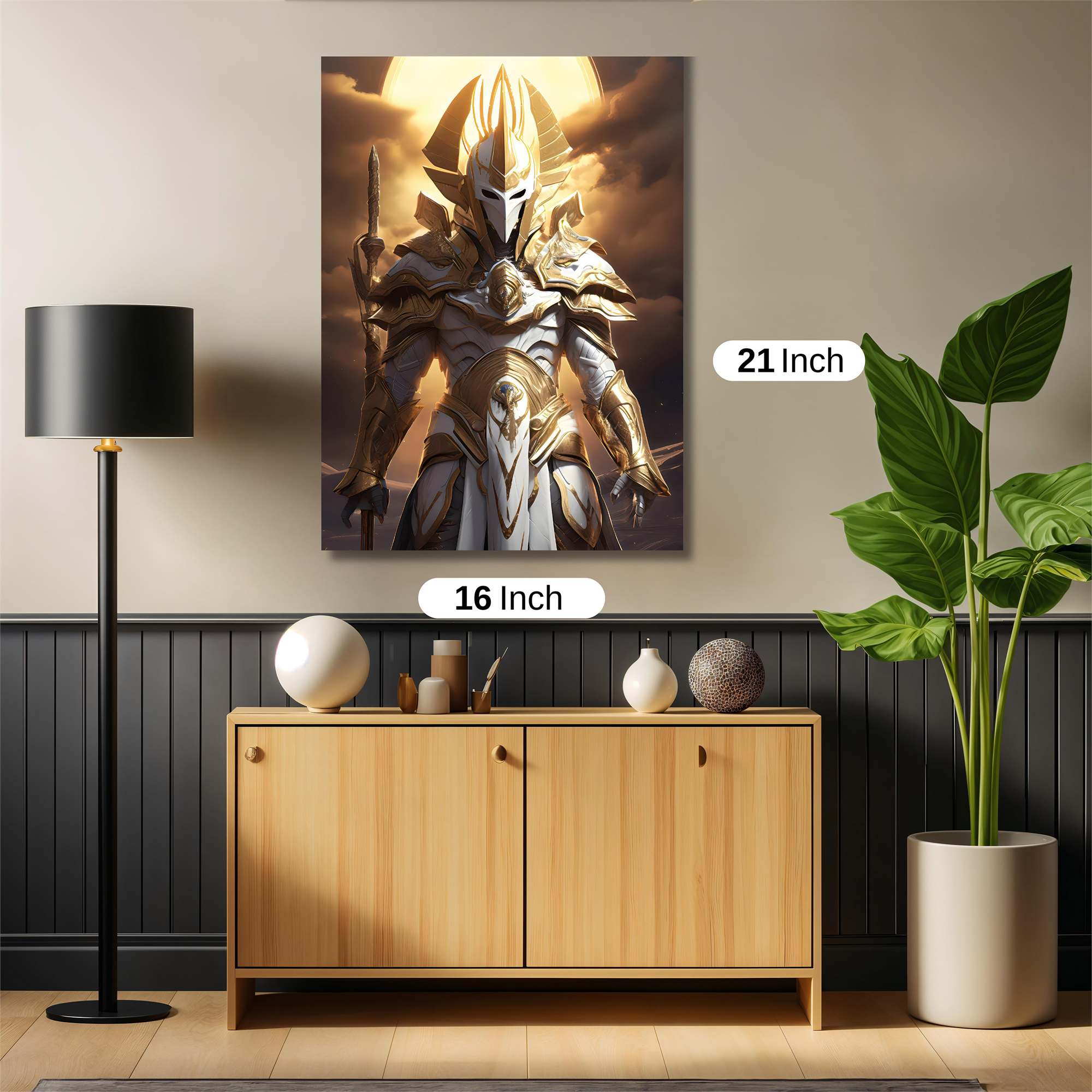 Sunlit Sentinel Safe Wall Magnetic / M