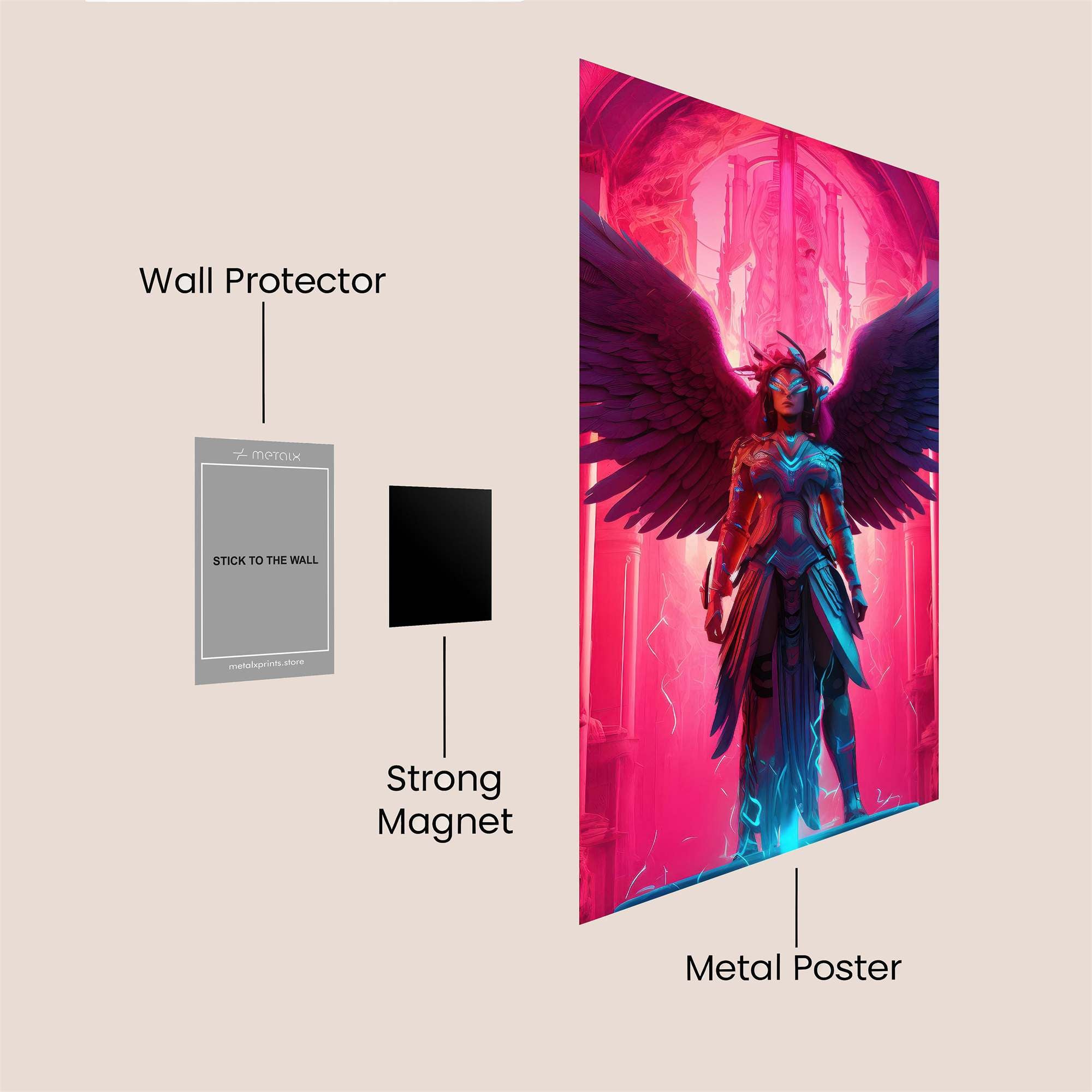 Angel Radiant Safe Wall Magnetic / M