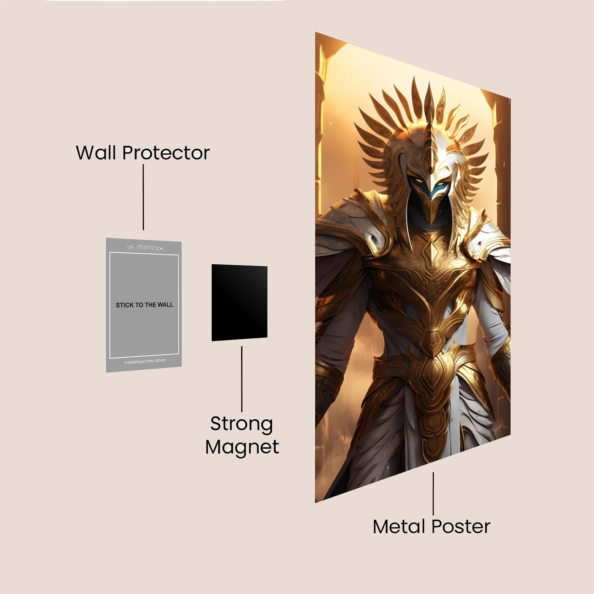 Ra Radiant Safe Wall Magnetic / M