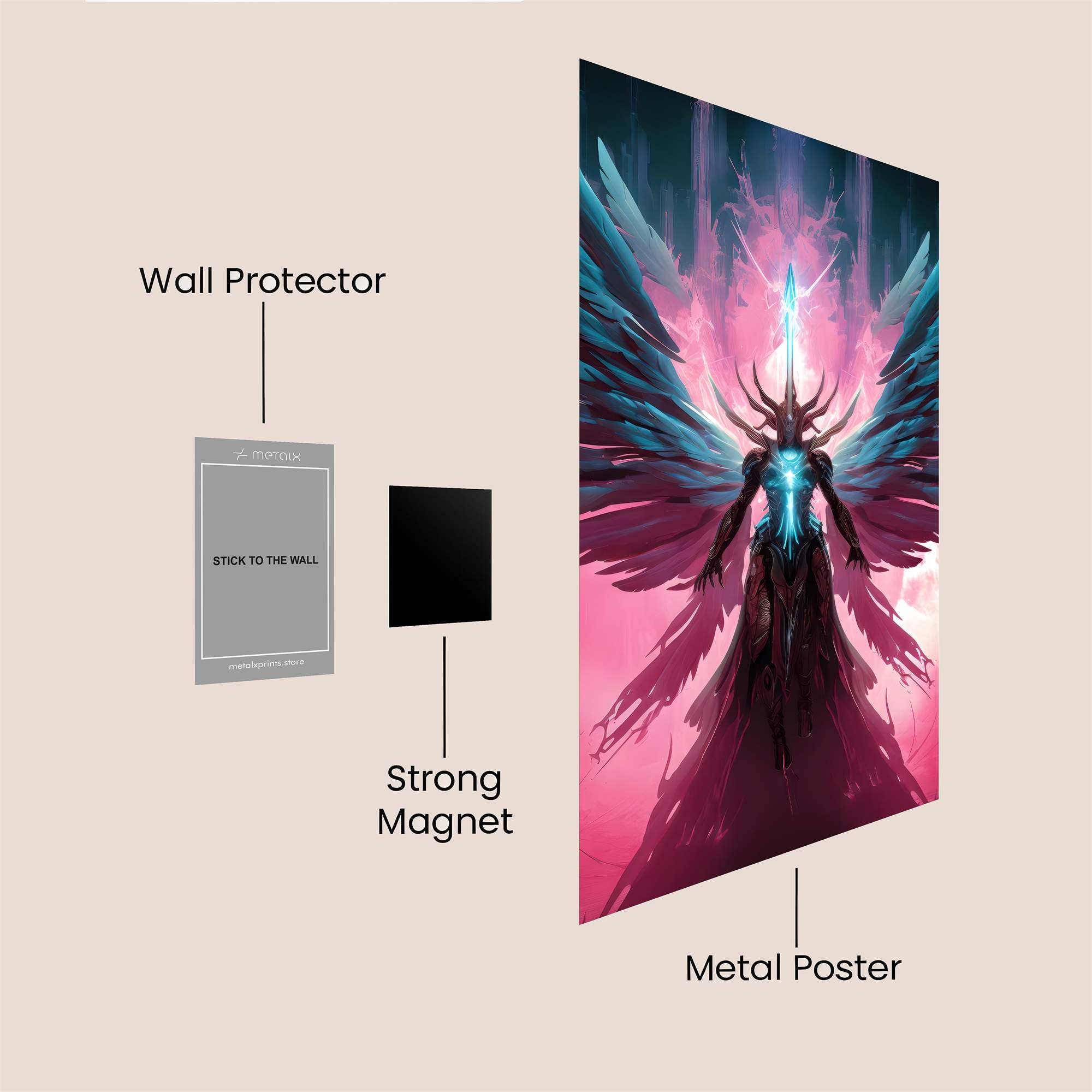 Lucifer Ascendant Safe Wall Magnetic / M