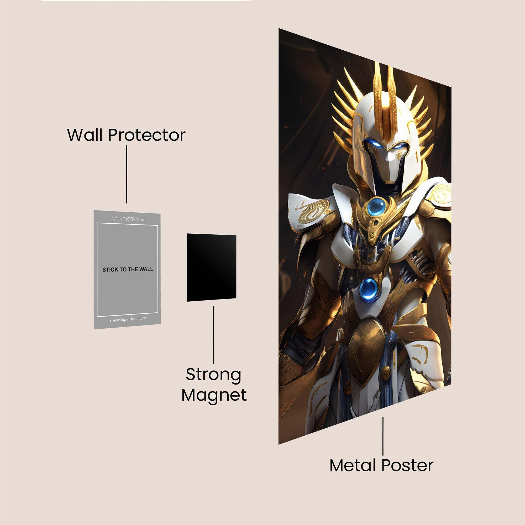 Pharaoh Majestic Safe Wall Magnetic / M