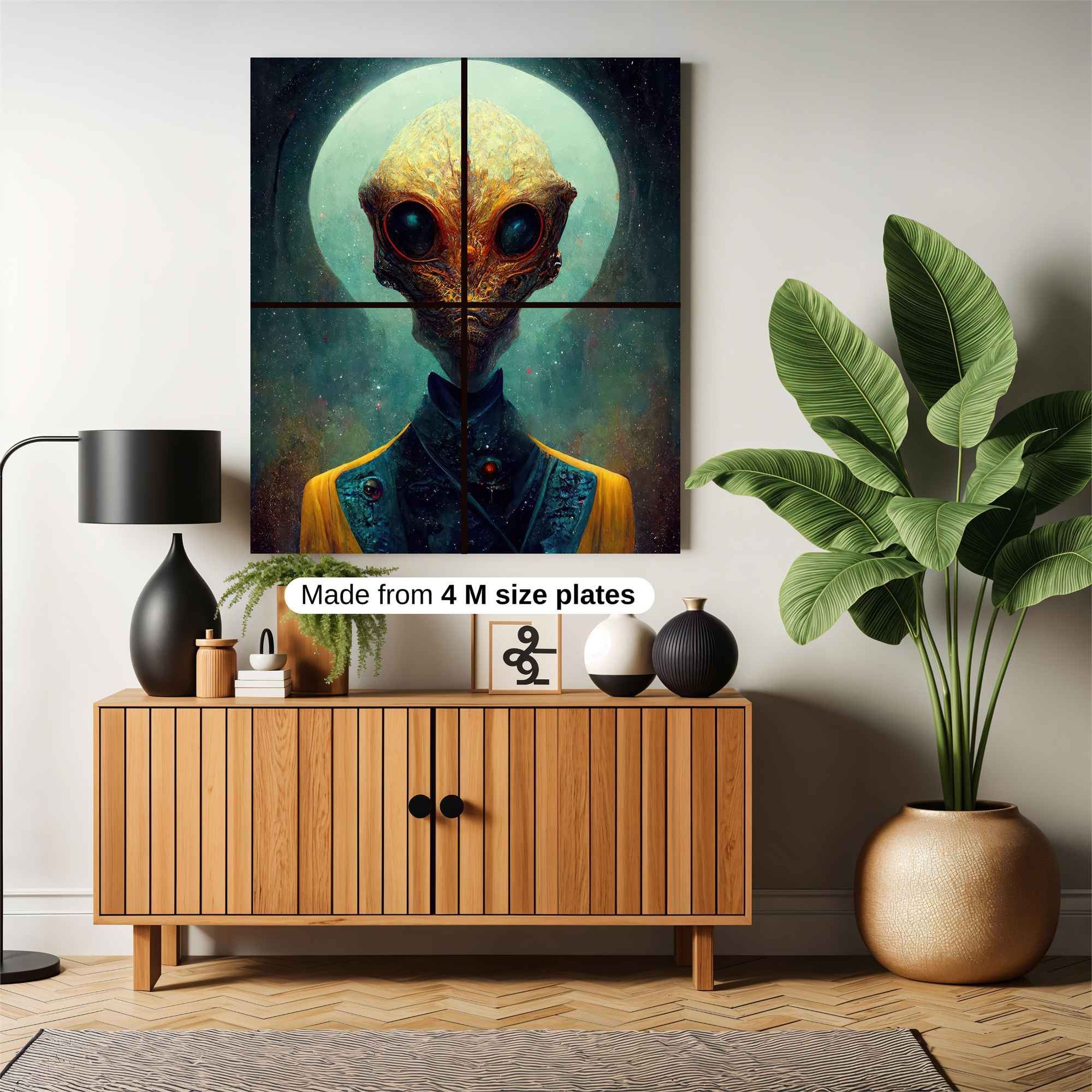 Alien Enigma Safe Wall Magnetic / M