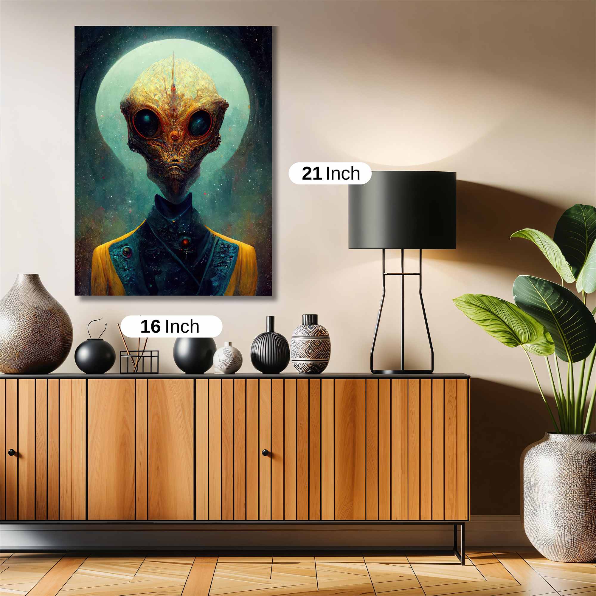 Alien Enigma Safe Wall Magnetic / M