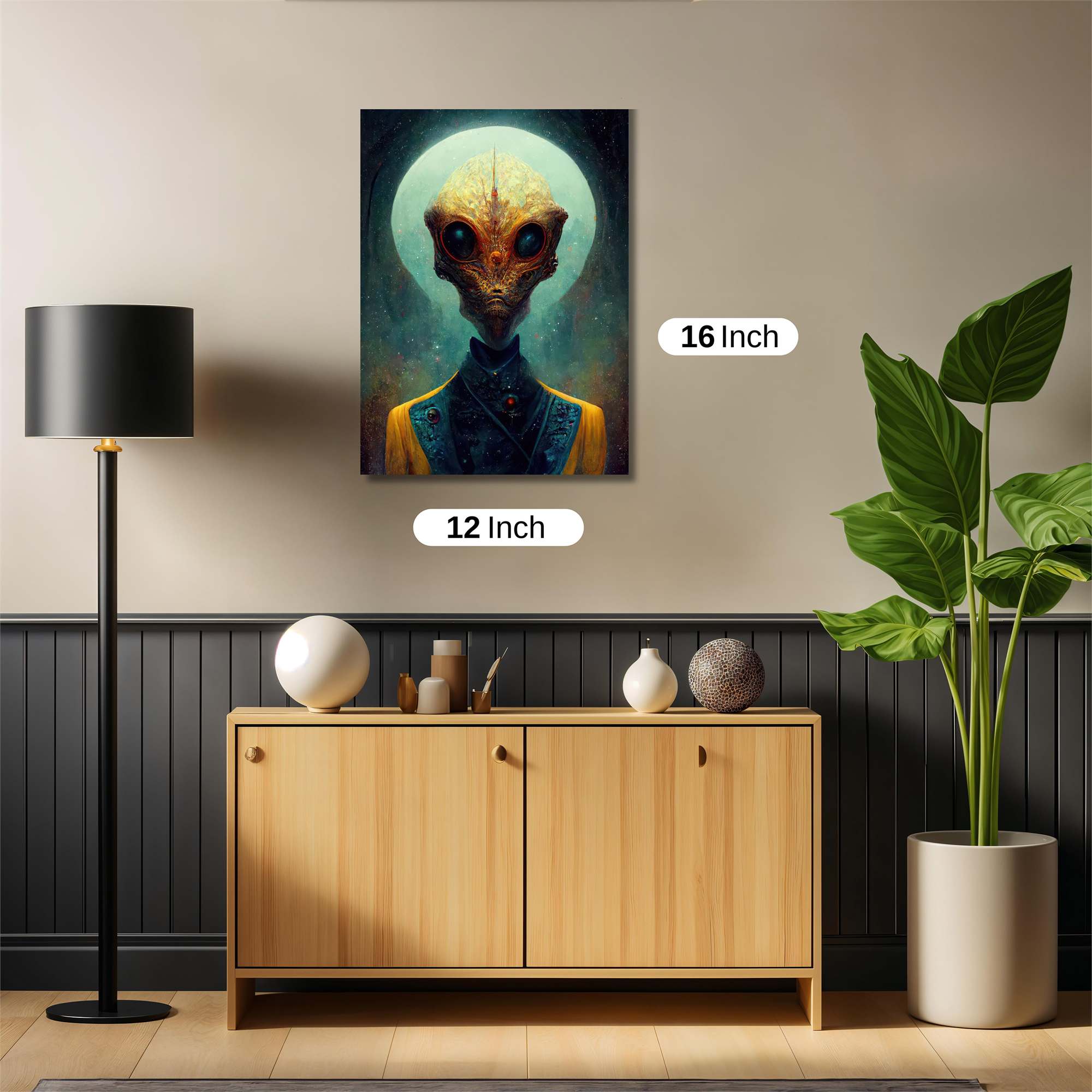 Alien Enigma Safe Wall Magnetic / M