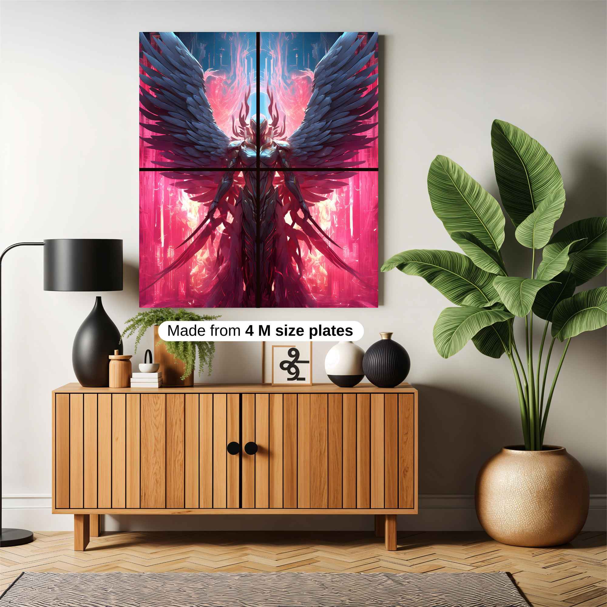 Angel Apocalypse Safe Wall Magnetic / M