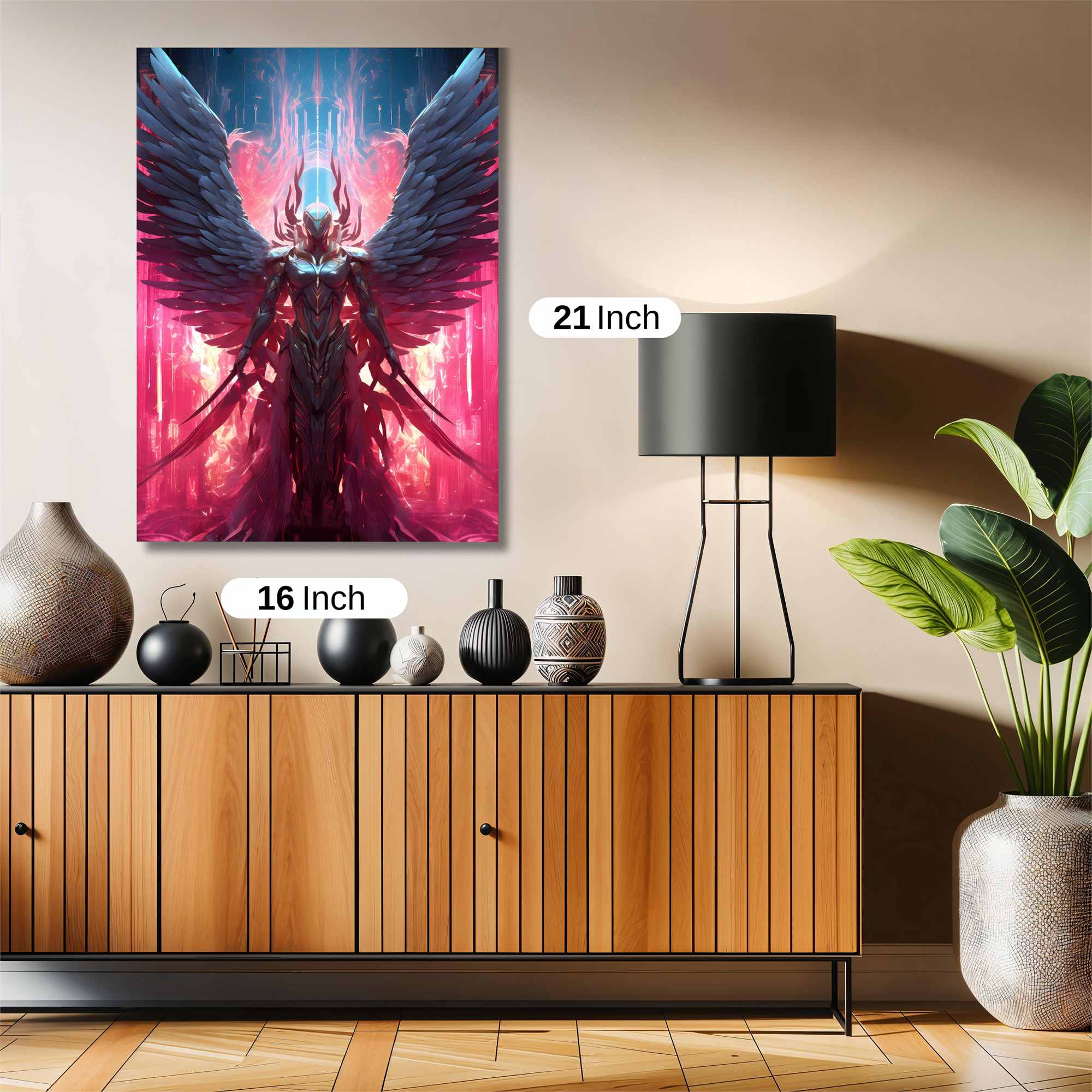 Angel Apocalypse Safe Wall Magnetic / M