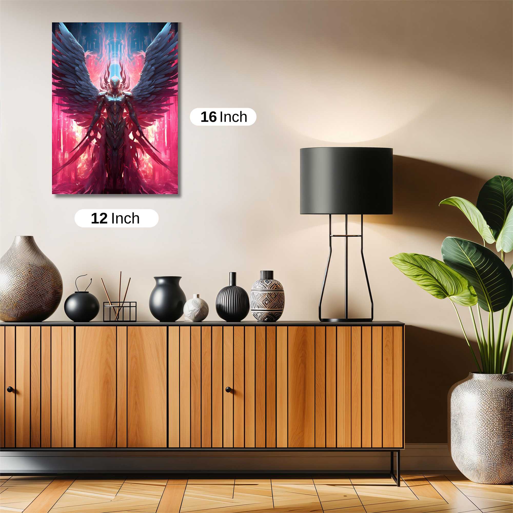 Angel Apocalypse Safe Wall Magnetic / M
