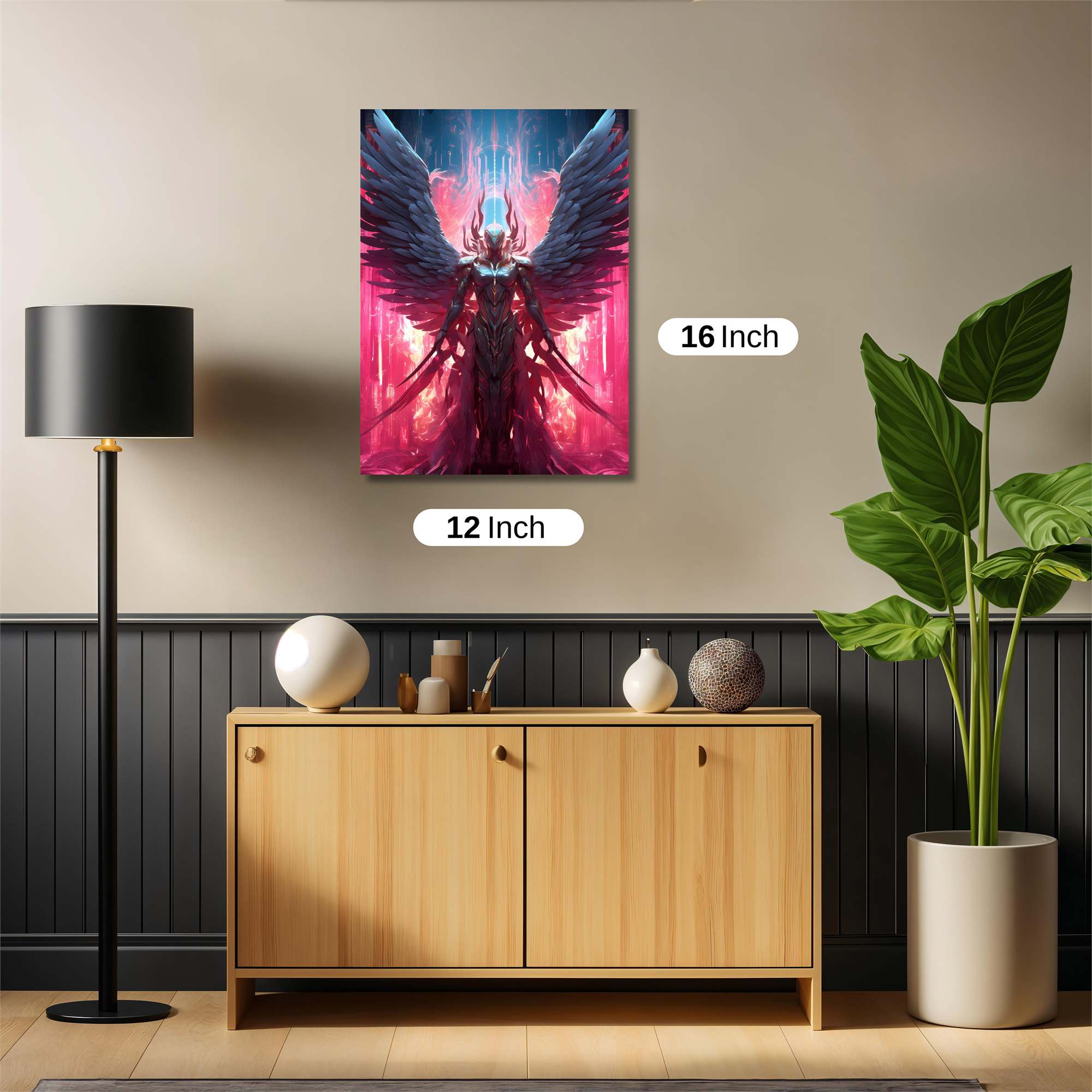 Angel Apocalypse Safe Wall Magnetic / M