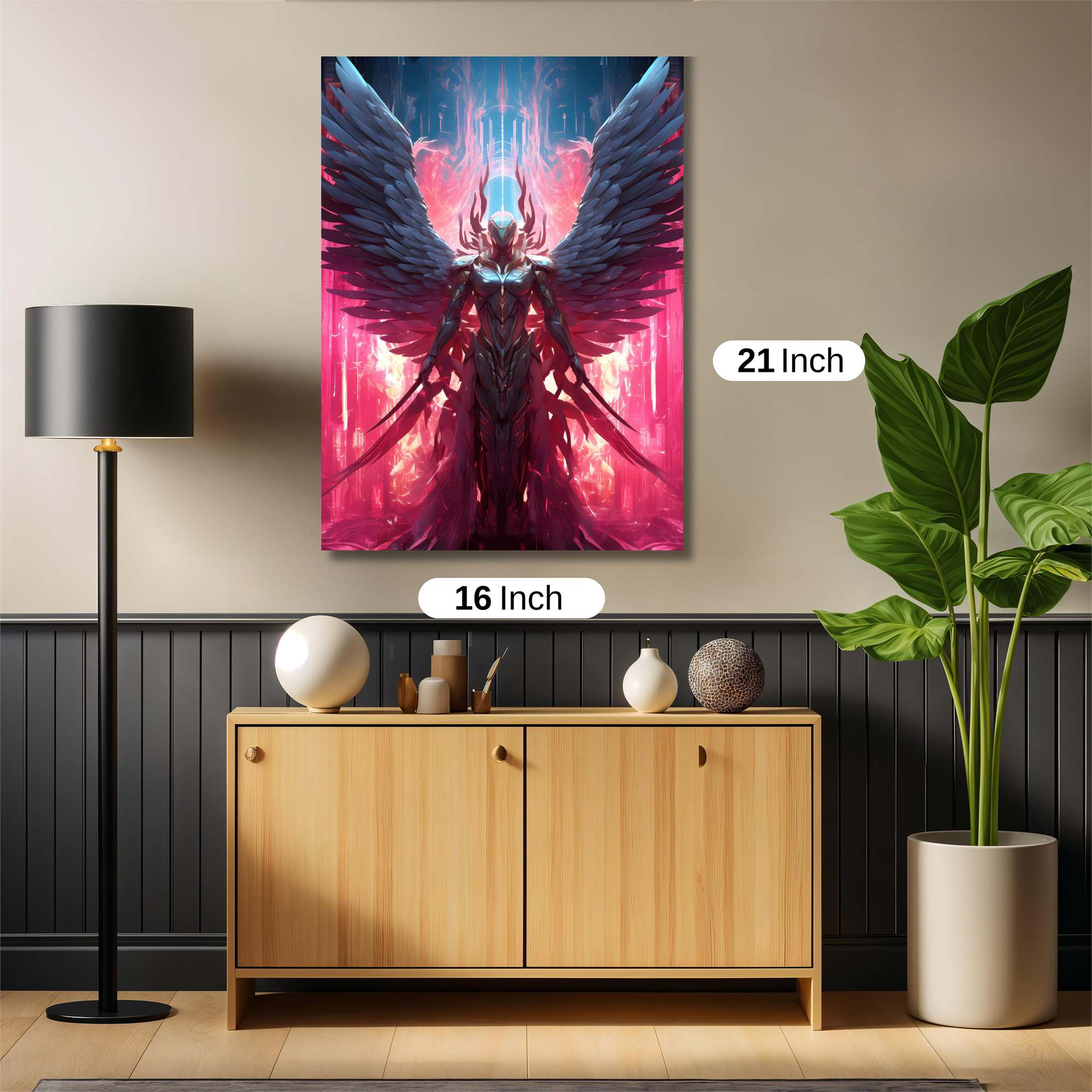Angel Apocalypse Safe Wall Magnetic / M