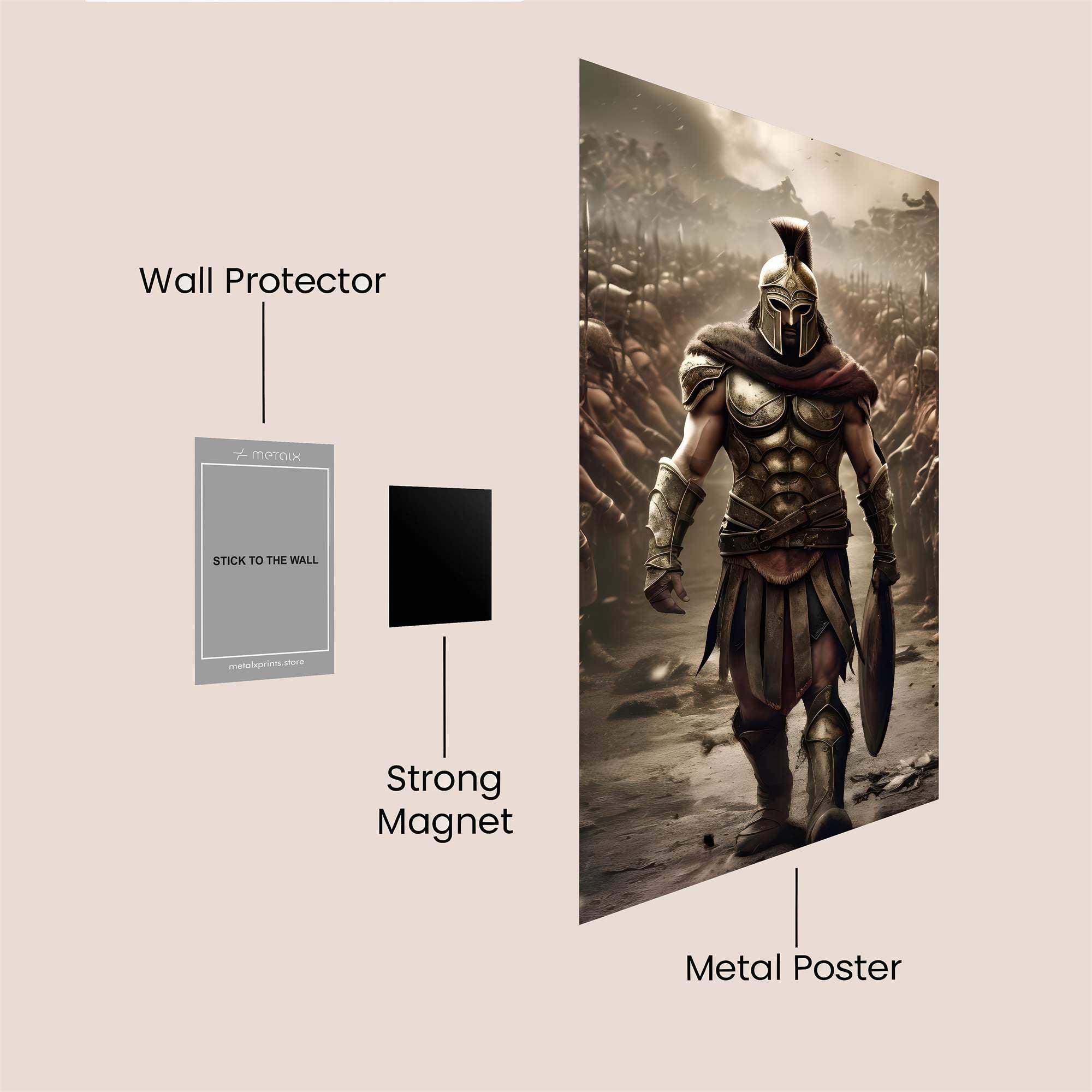 Spartan Valor Safe Wall Magnetic / M