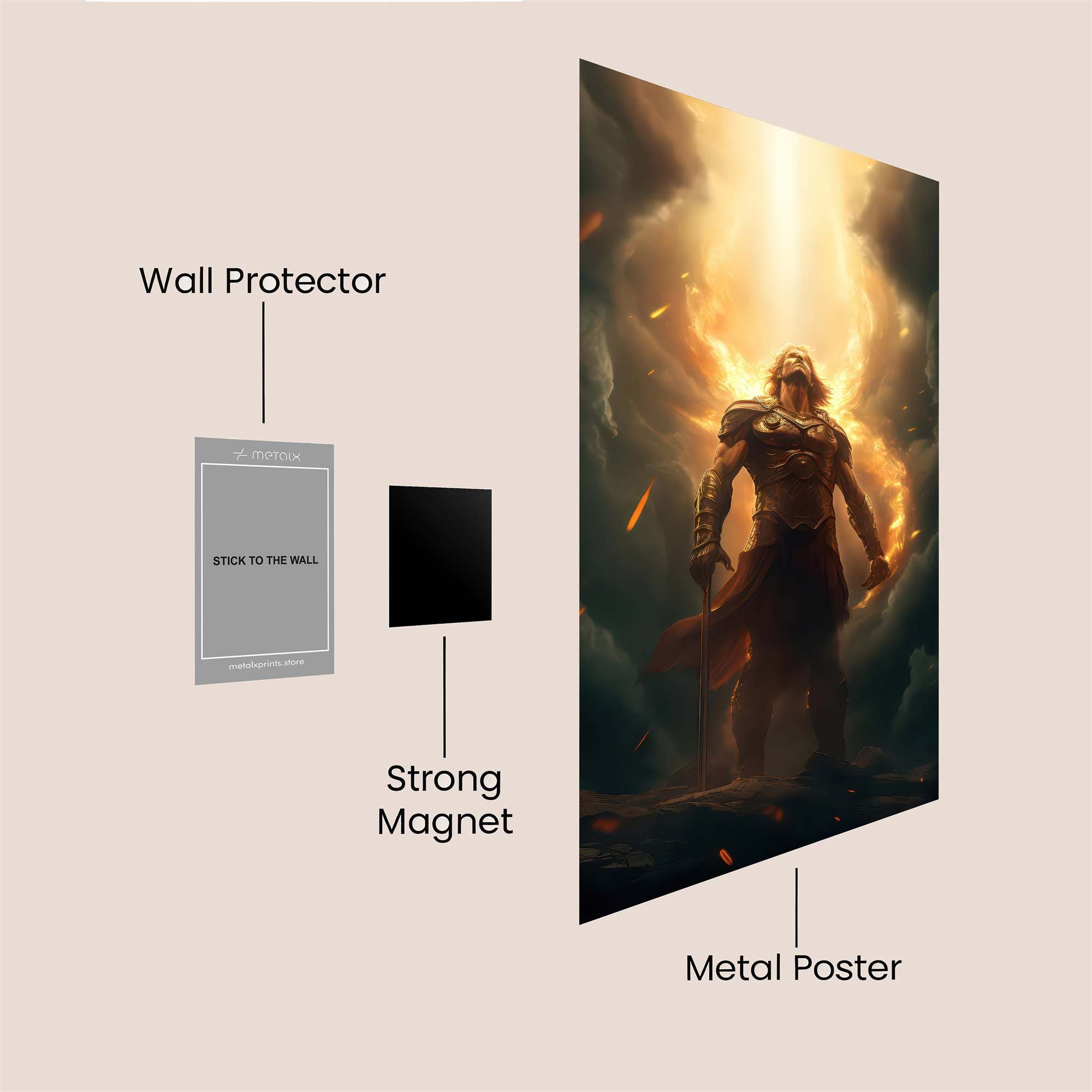 Conan Ascendant Safe Wall Magnetic / M