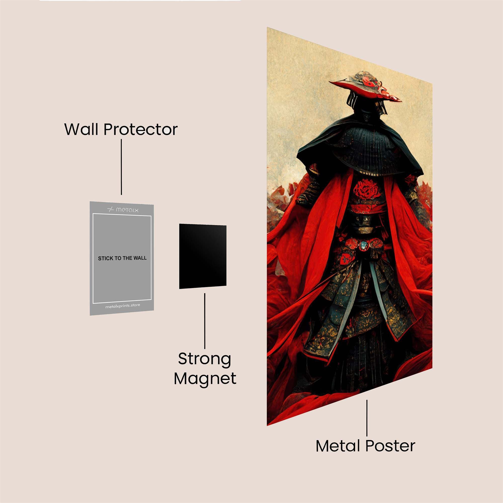 Samurai Serenity Safe Wall Magnetic / M