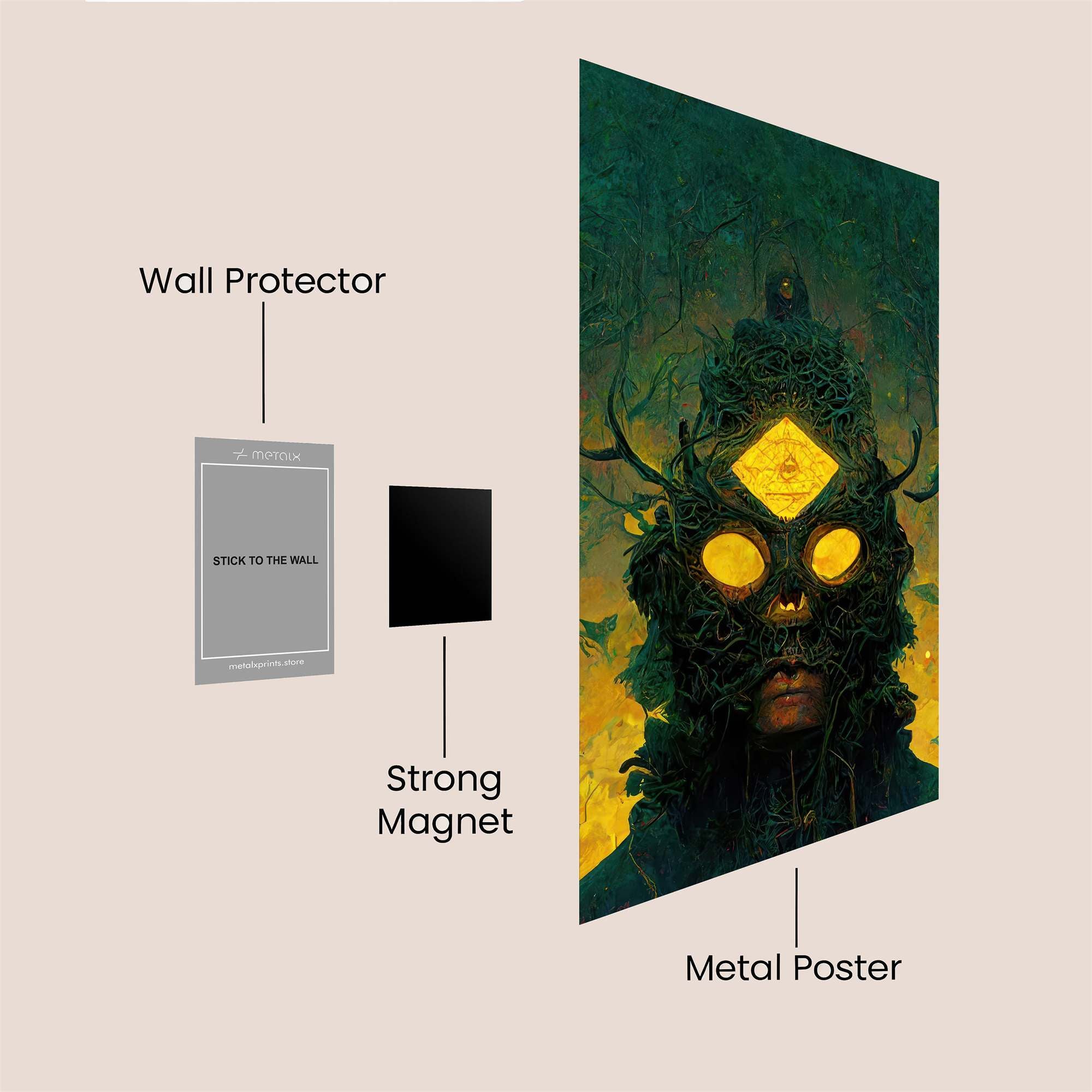 Forest Enigma Safe Wall Magnetic / M