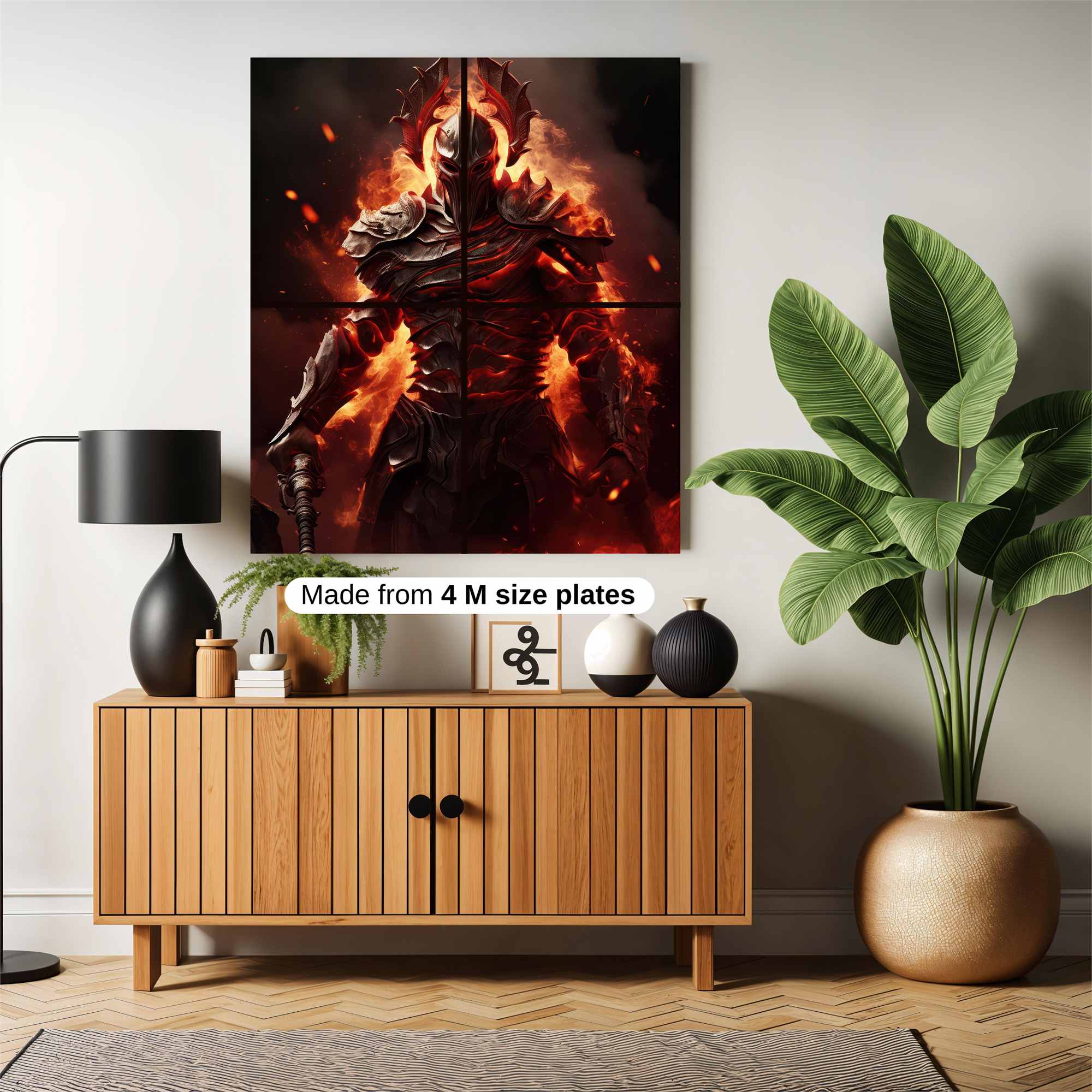 Infernal Knight Safe Wall Magnetic / M