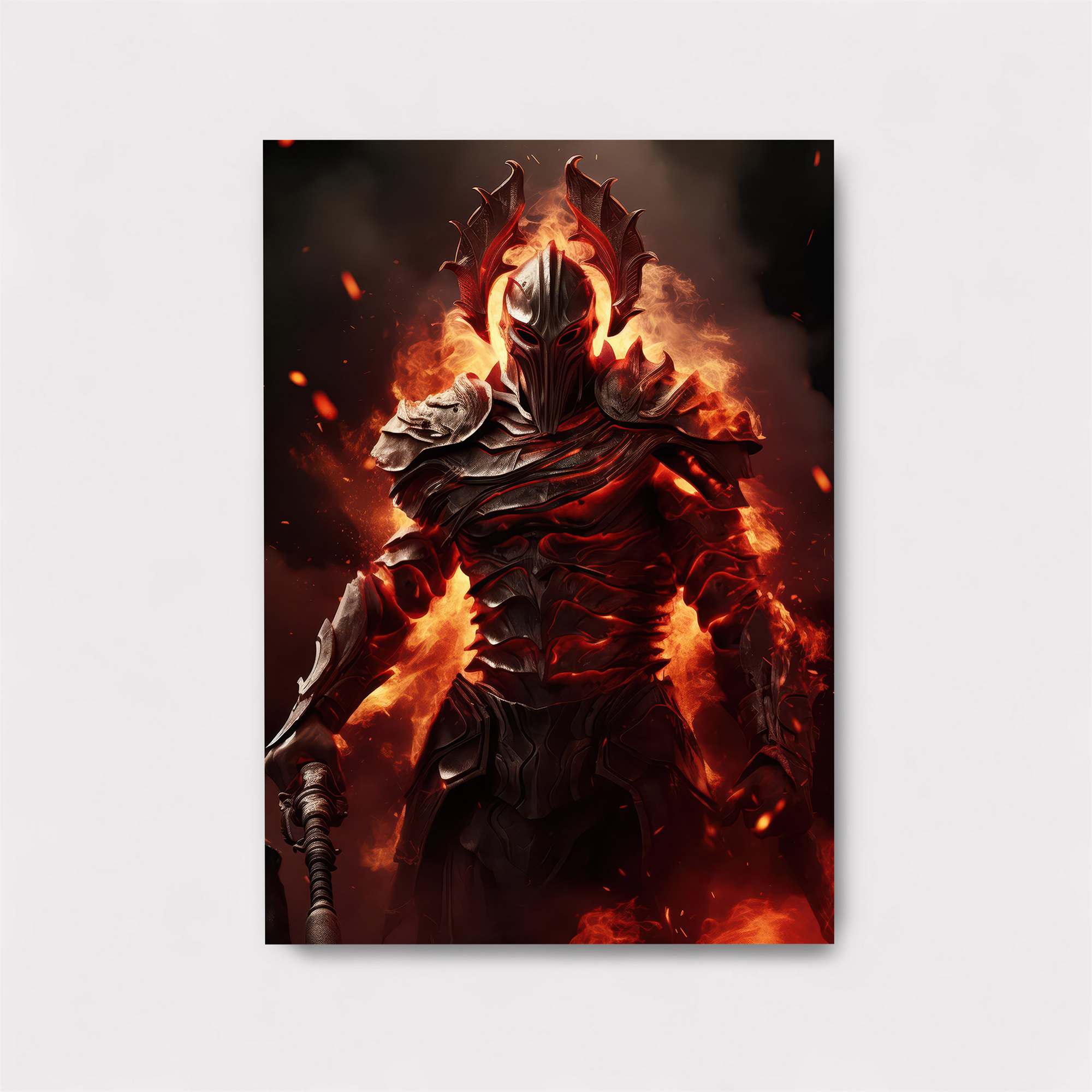 Infernal Knight Safe Wall Magnetic / M