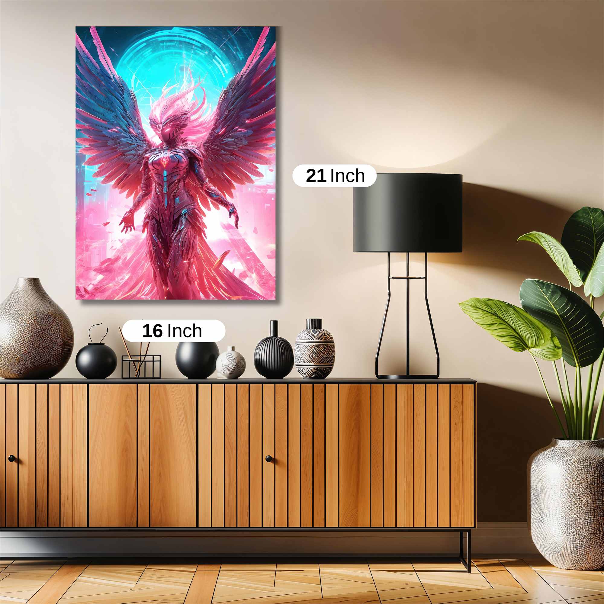 Phoenix Rebirth Safe Wall Magnetic / M