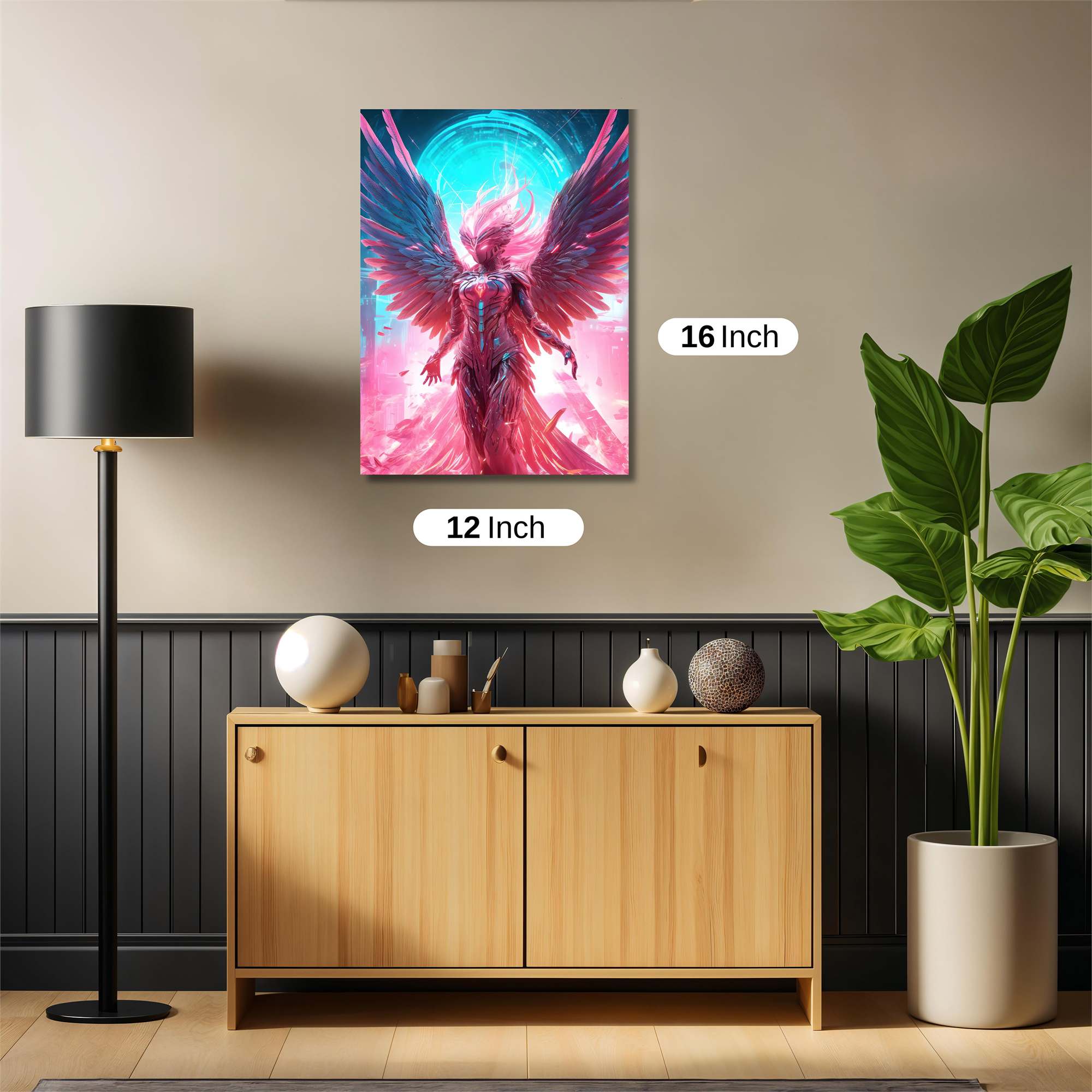 Phoenix Rebirth Safe Wall Magnetic / M