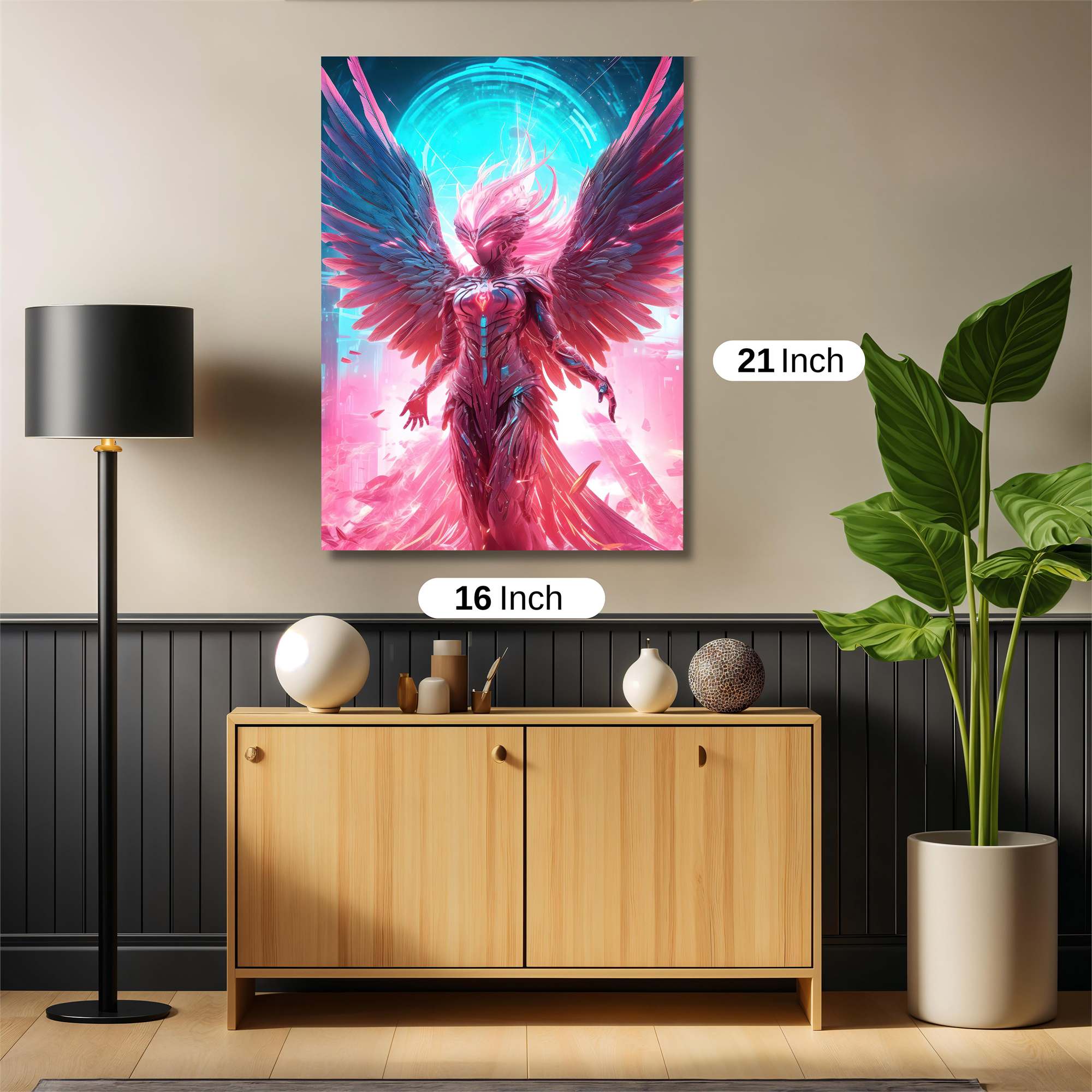 Phoenix Rebirth Safe Wall Magnetic / M