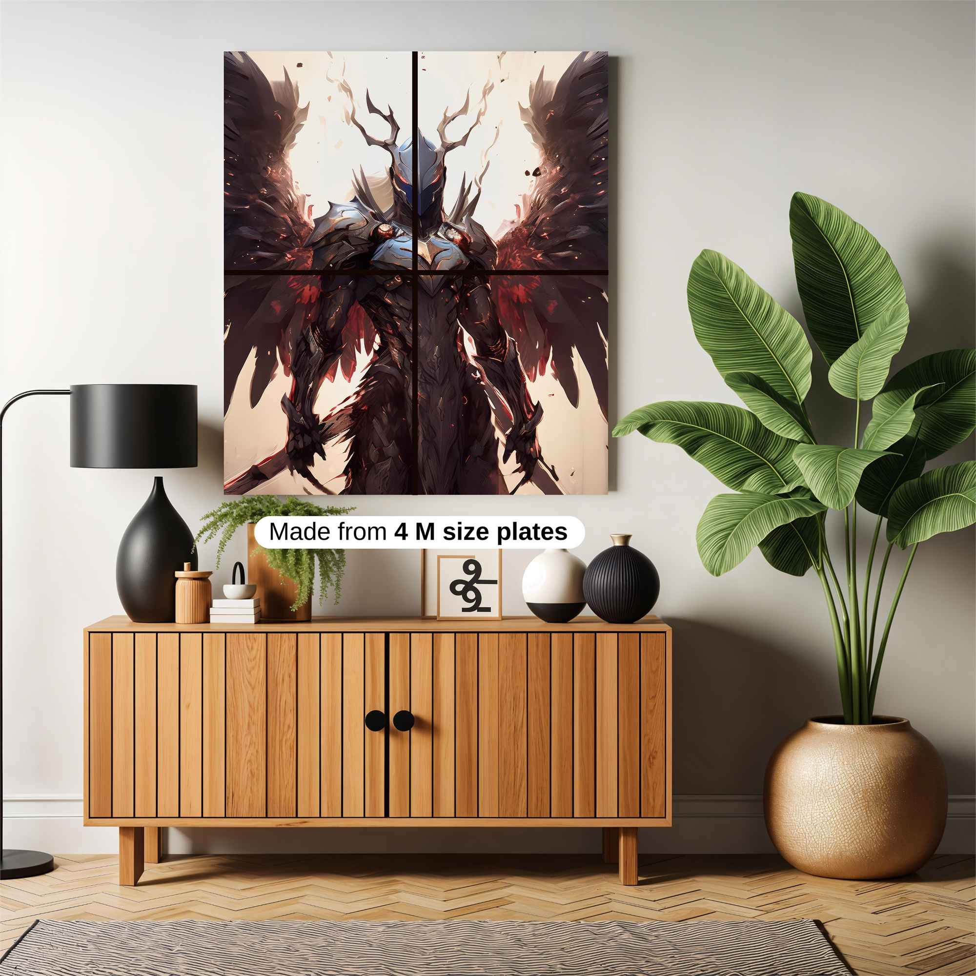 Angel Vengeance Safe Wall Magnetic / M