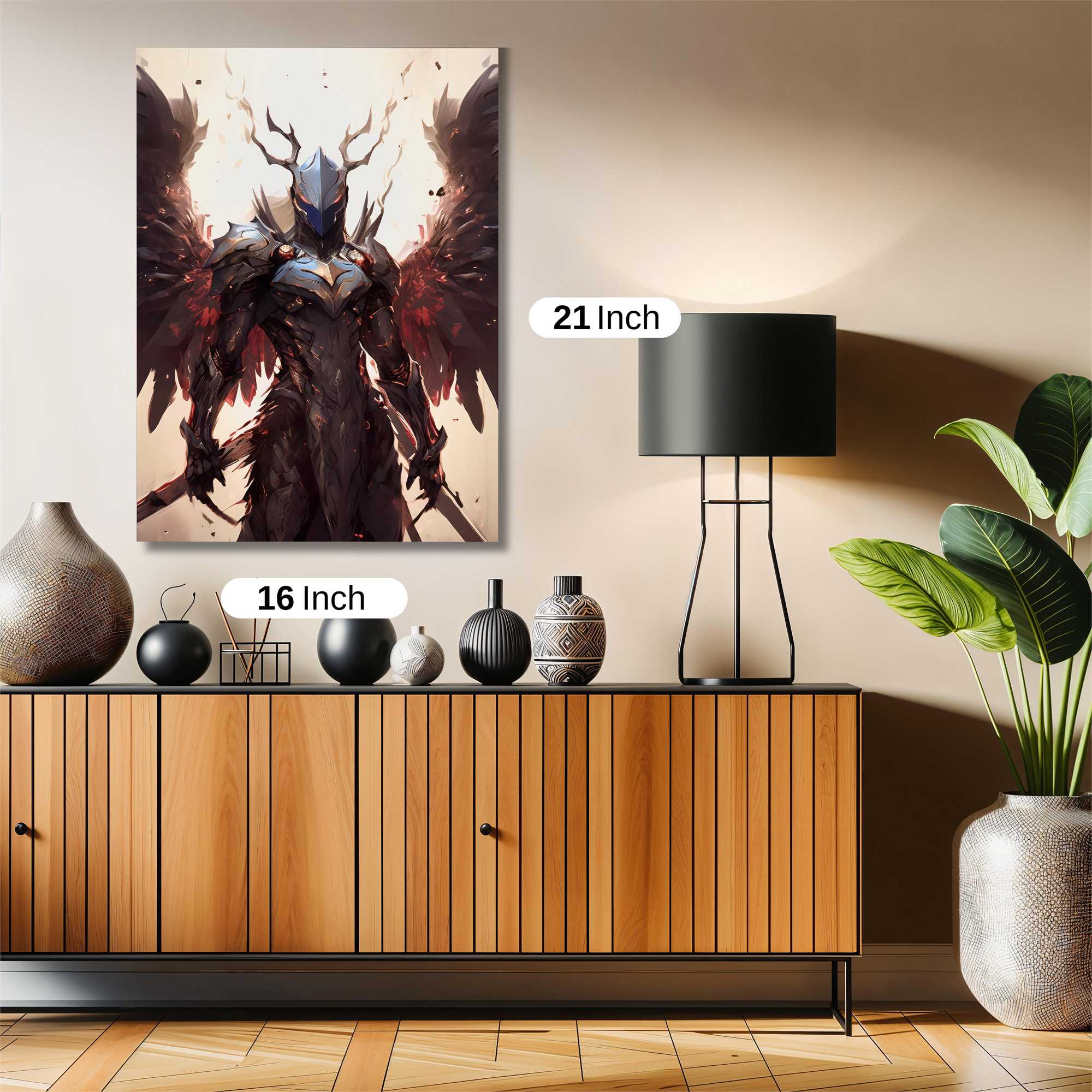 Angel Vengeance Safe Wall Magnetic / M