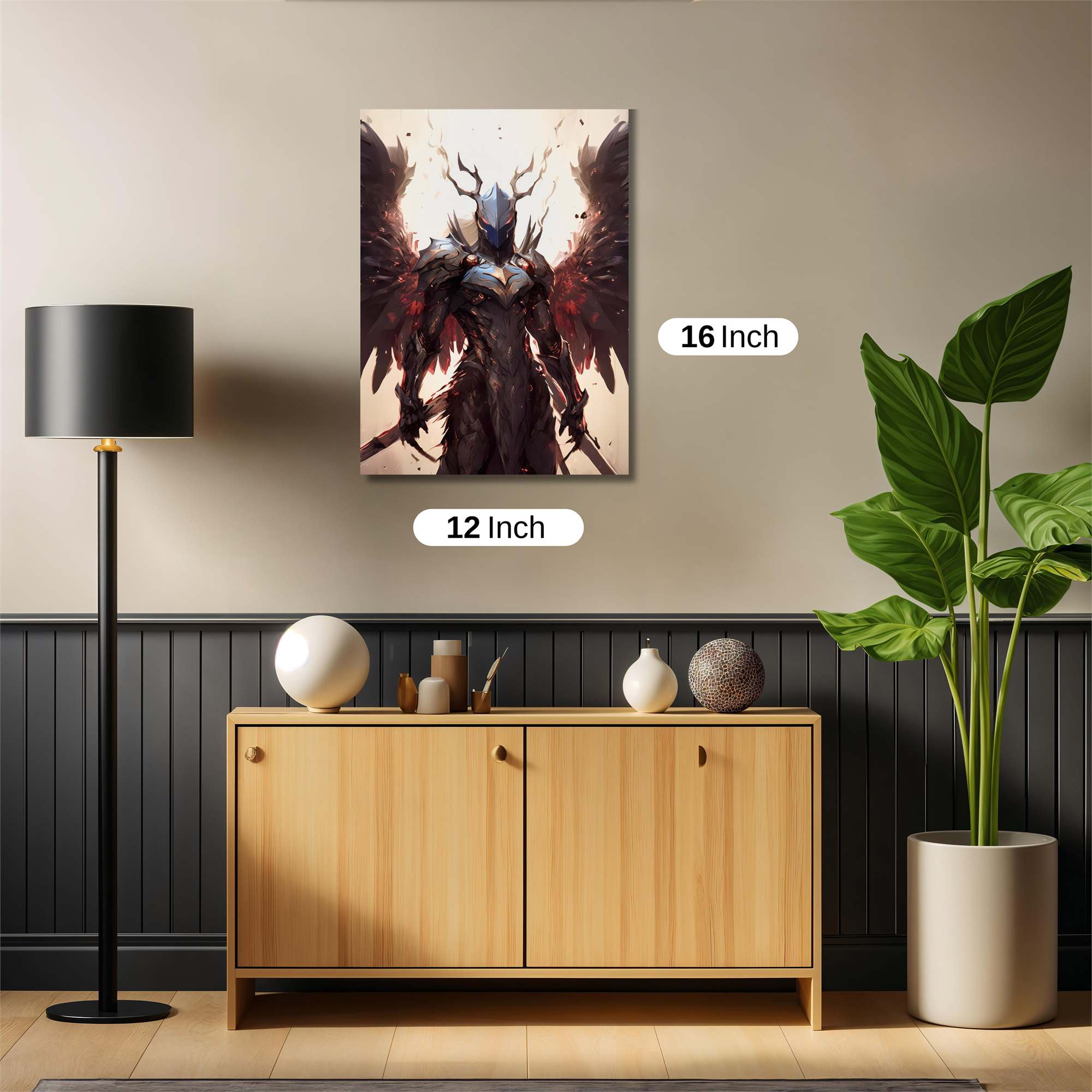 Angel Vengeance Safe Wall Magnetic / M