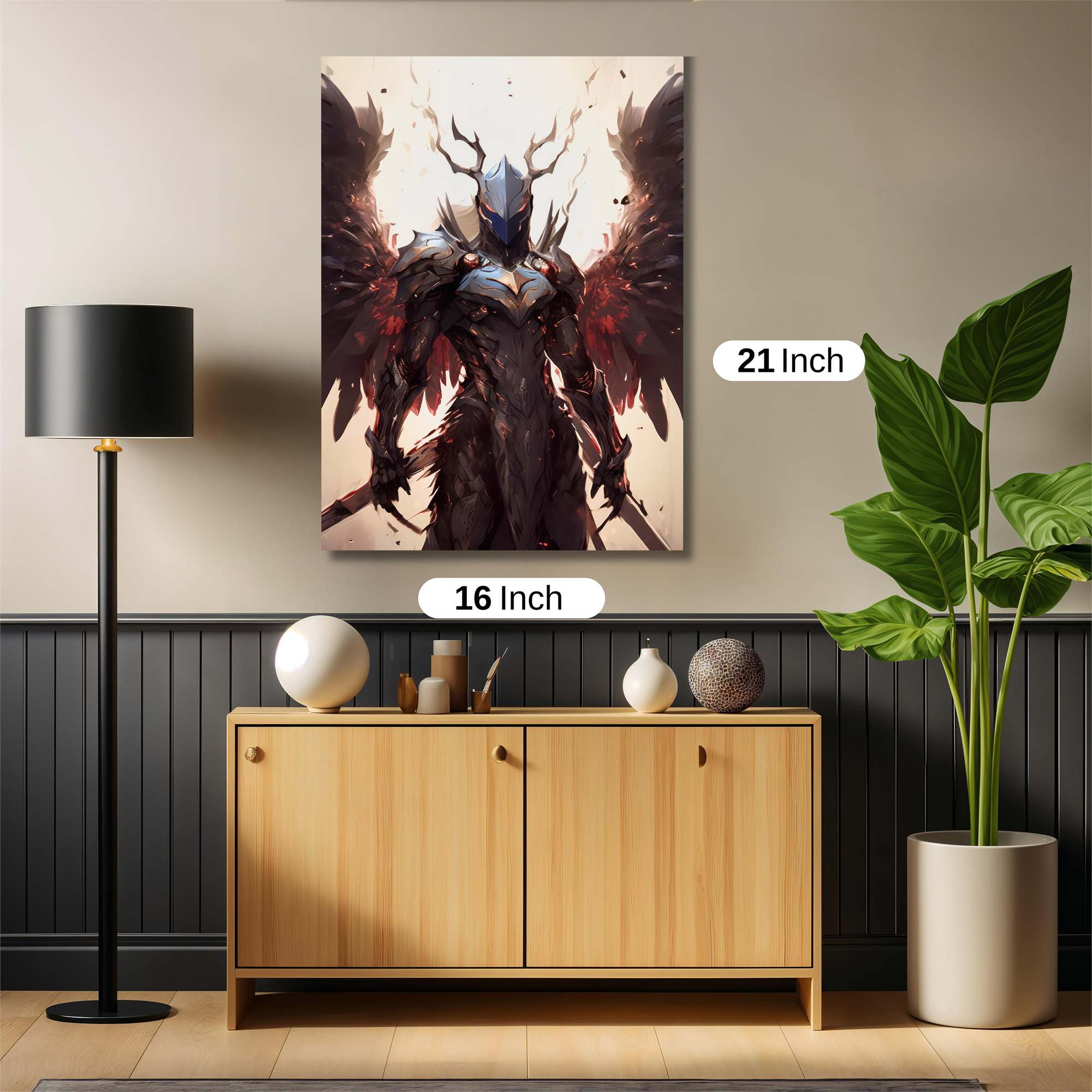 Angel Vengeance Safe Wall Magnetic / M
