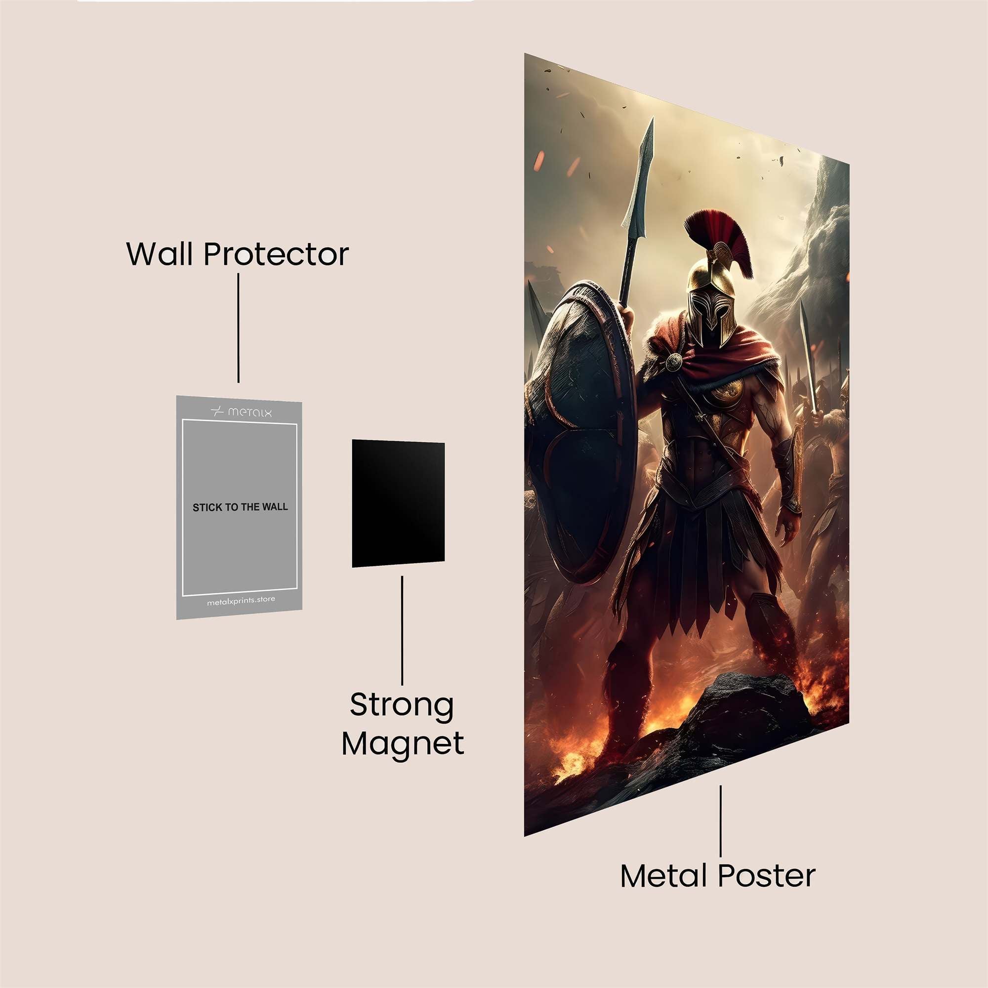 Spartan Valor Safe Wall Magnetic / M