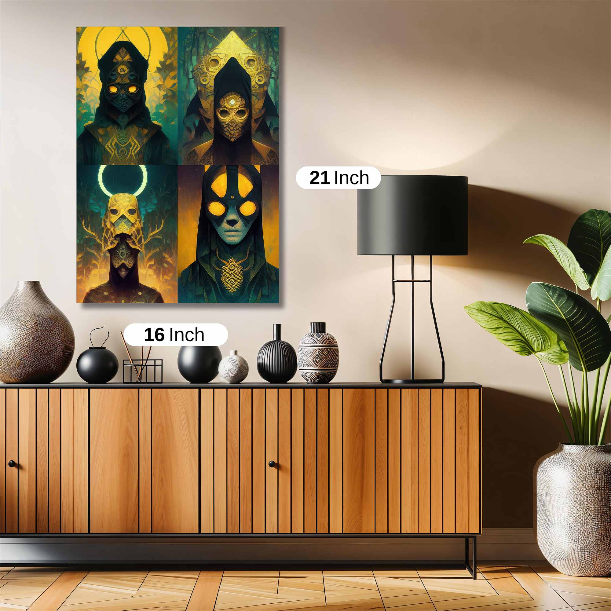 Mystic Aura Safe Wall Magnetic / M