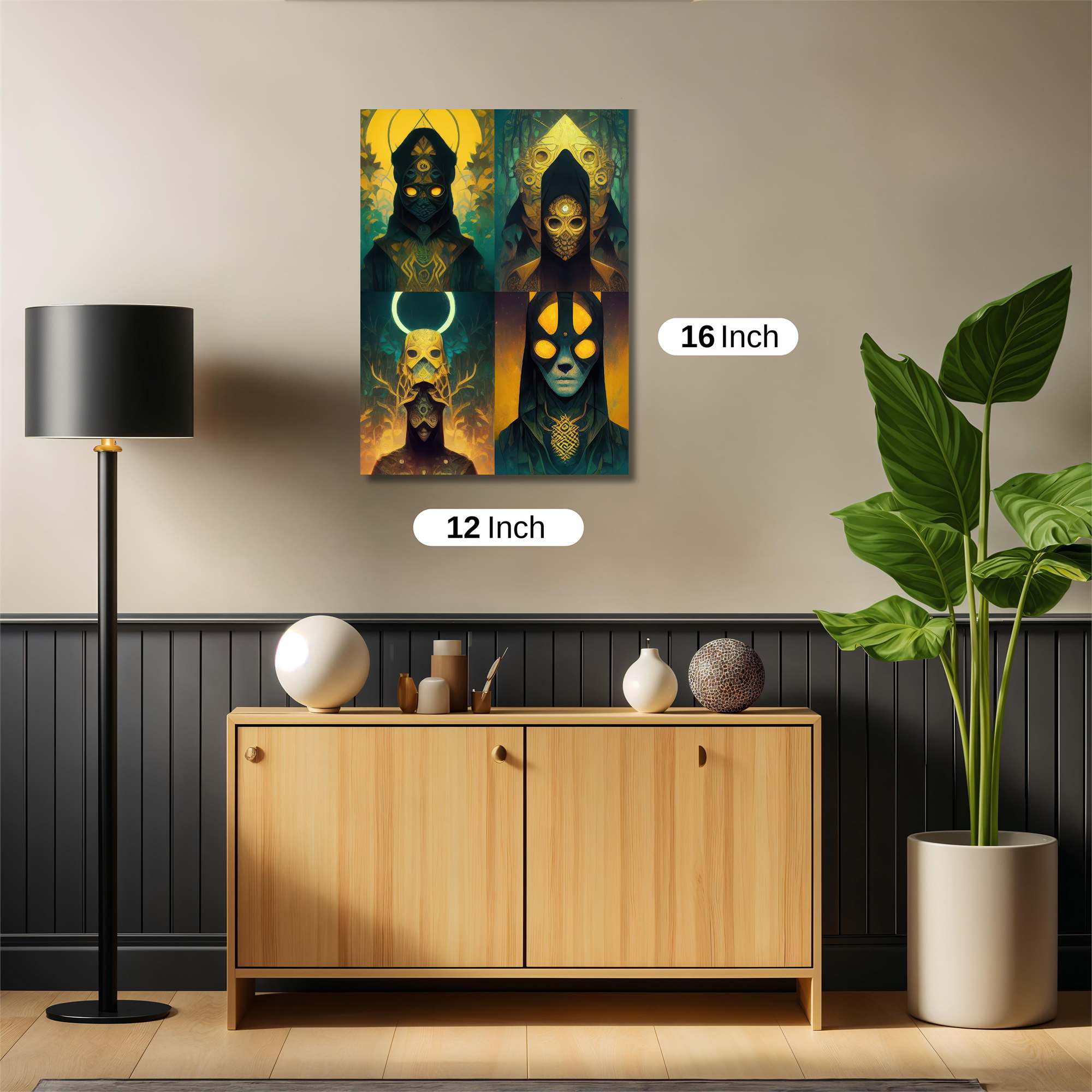 Mystic Aura Safe Wall Magnetic / M