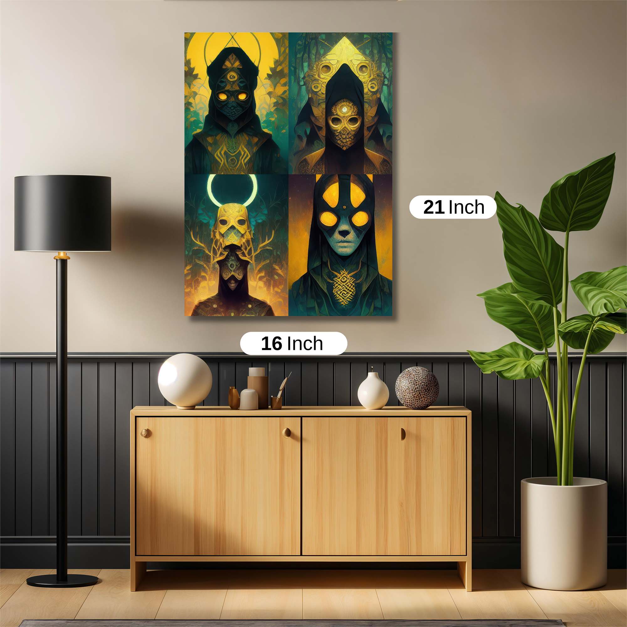 Mystic Aura Safe Wall Magnetic / M