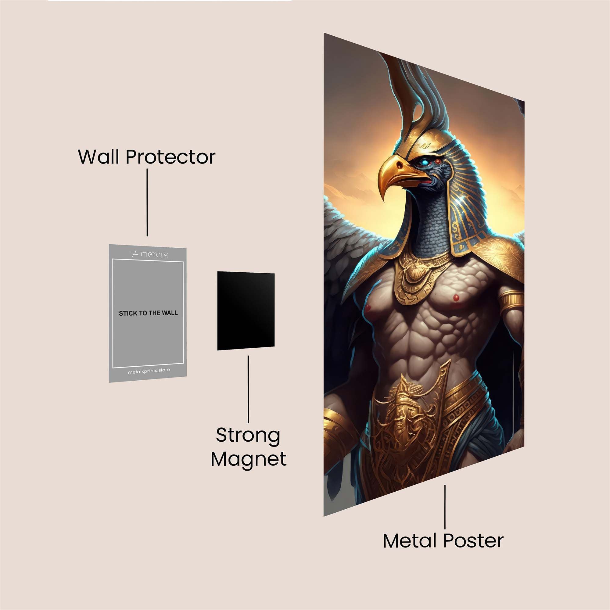 Ra Majestic Safe Wall Magnetic / M