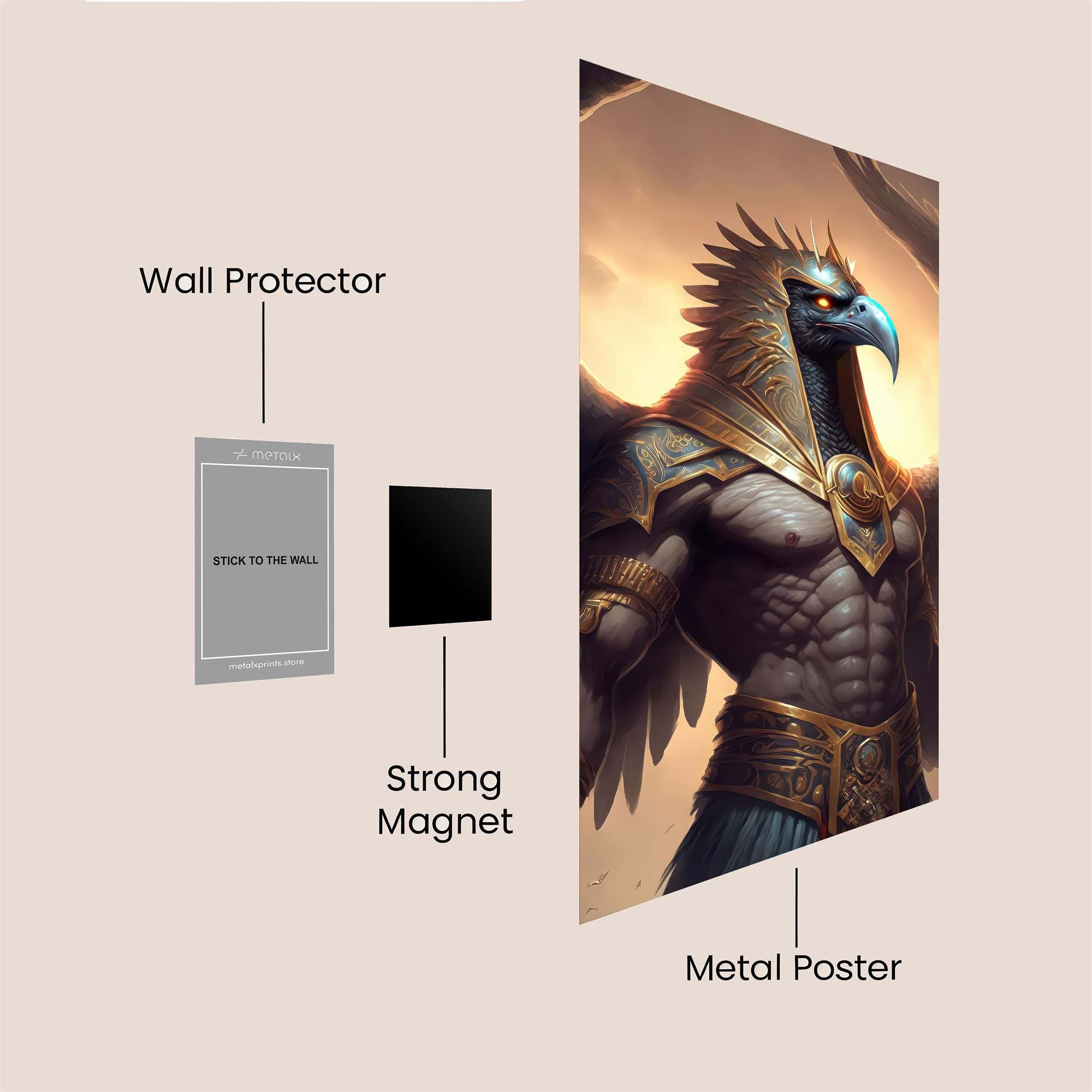 Horus Majestic Safe Wall Magnetic / M