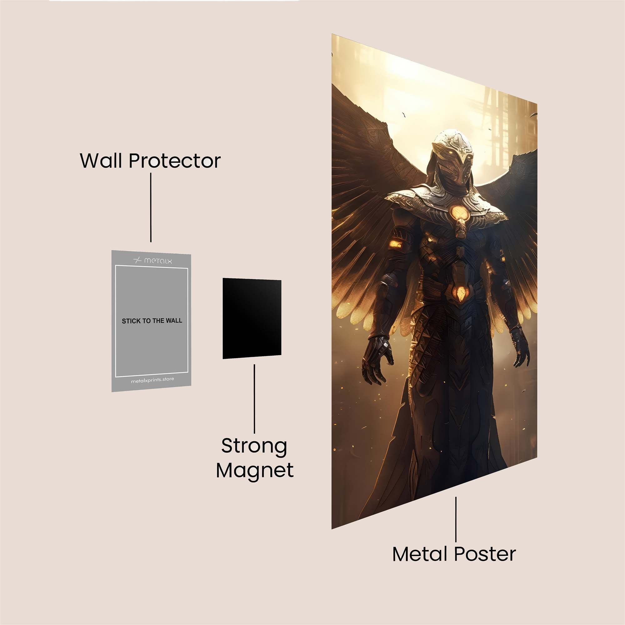 Horus Ascendant Safe Wall Magnetic / M