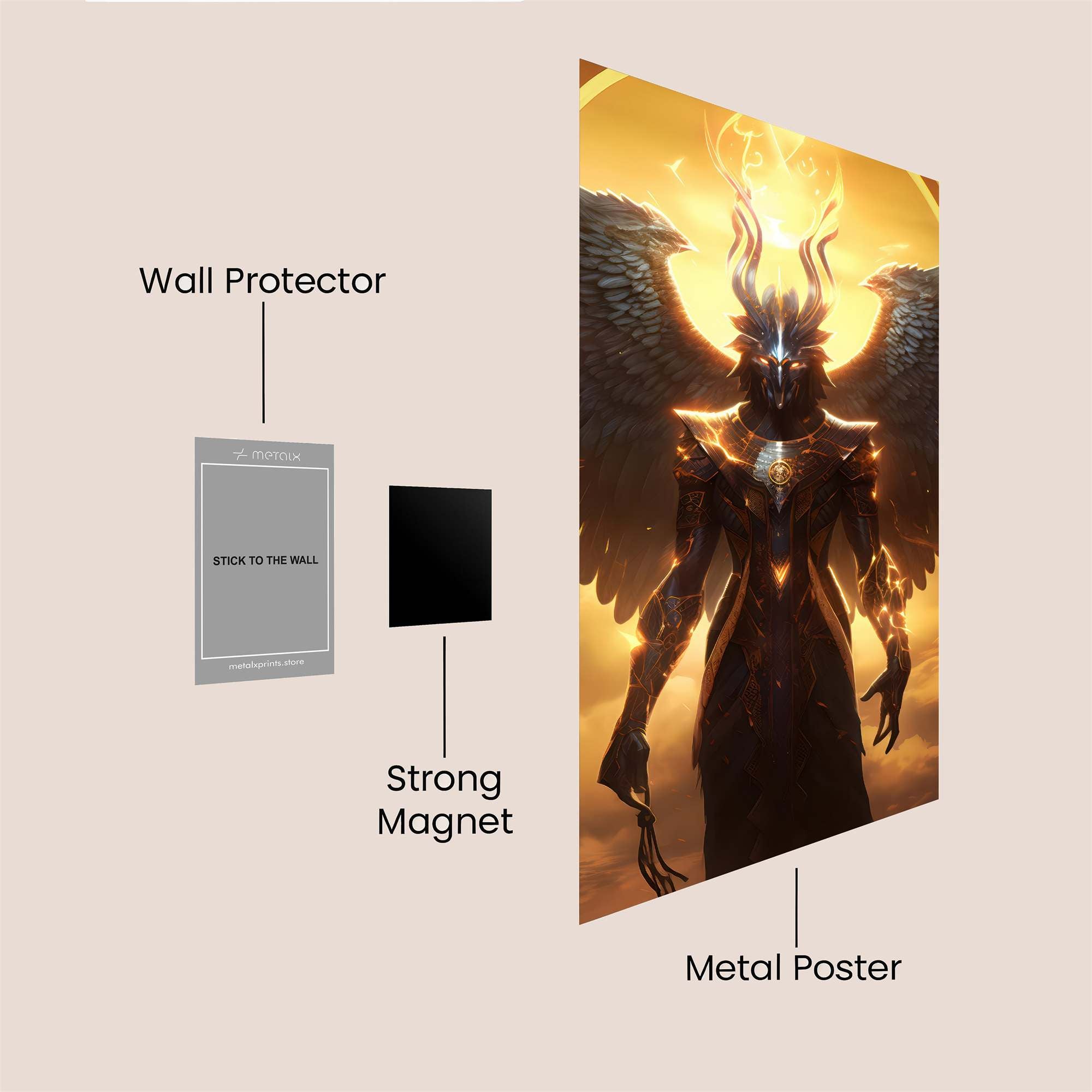 Lucifer Radiant Safe Wall Magnetic / M