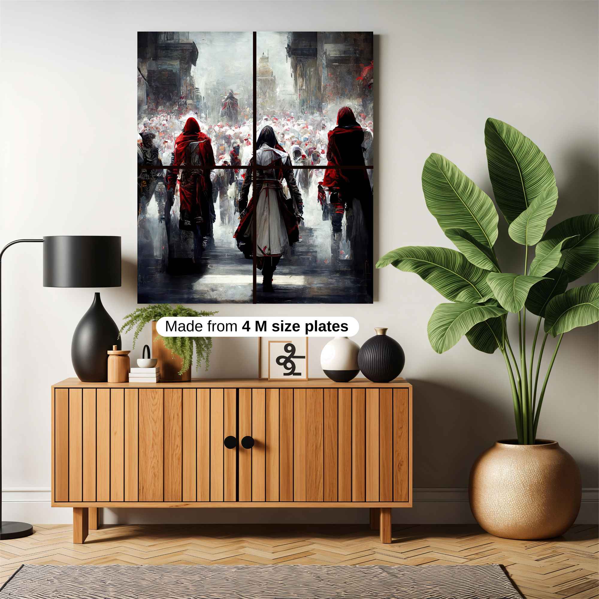 Assassin's Silence Safe Wall Magnetic / M