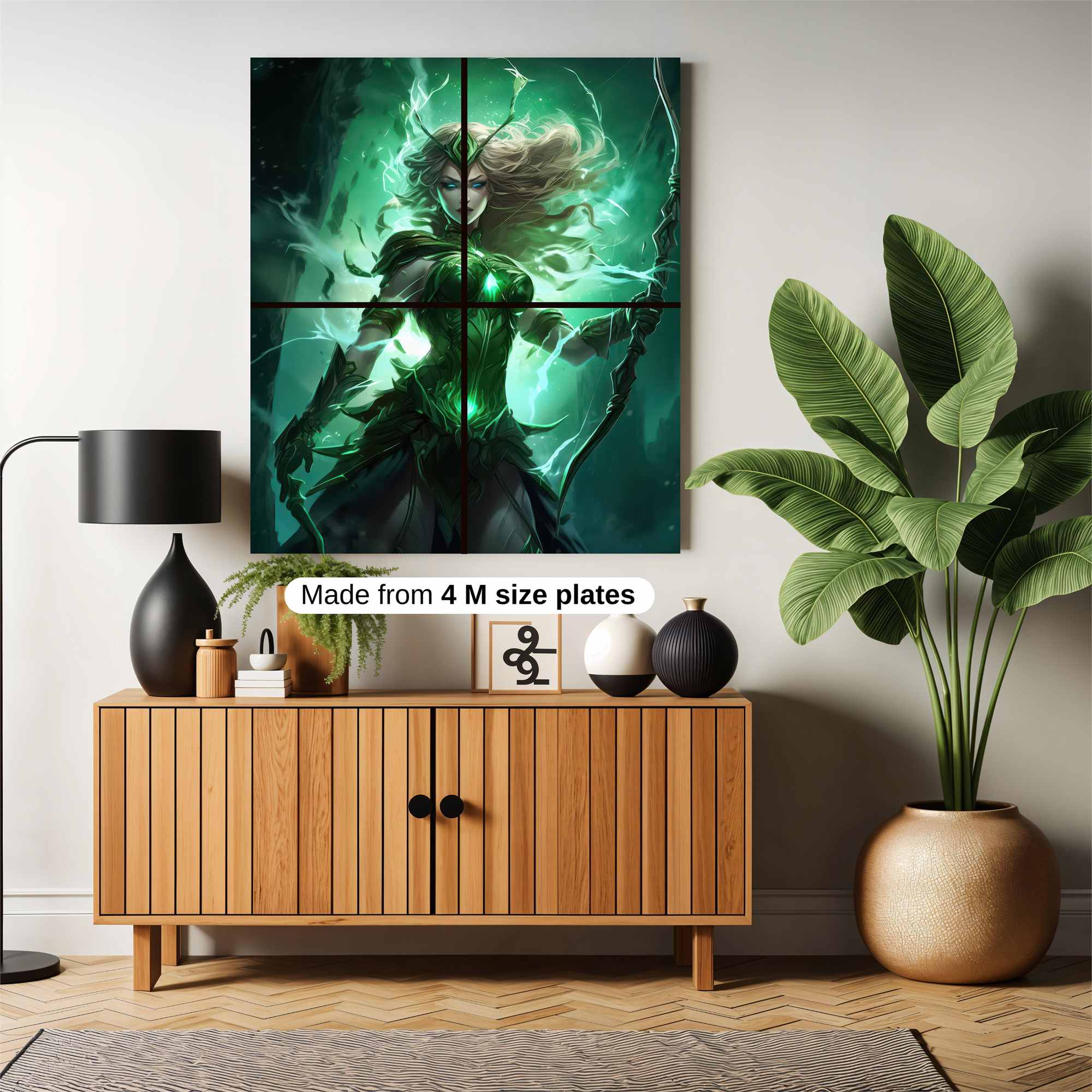 Emerald Enchantress Safe Wall Magnetic / M