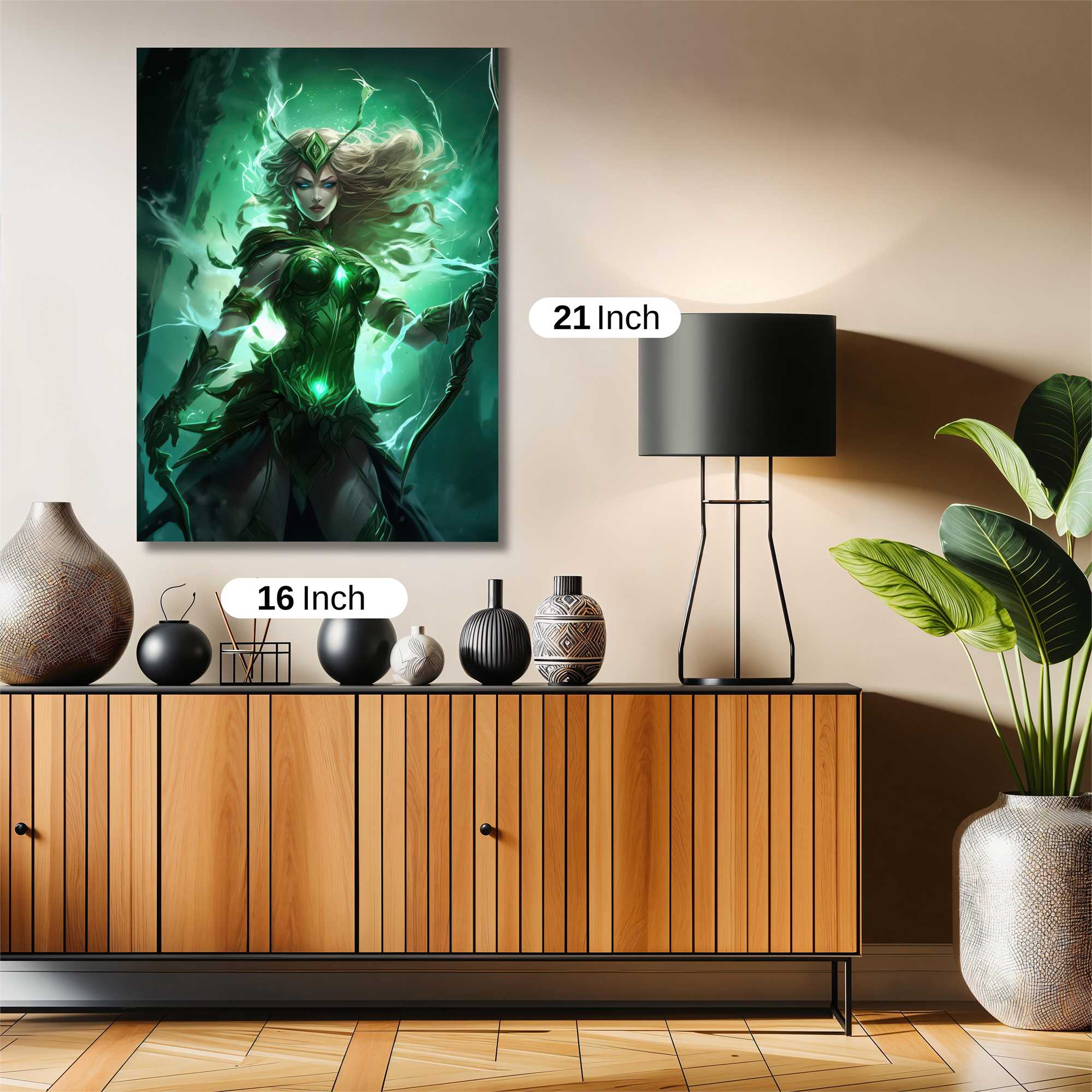 Emerald Enchantress Safe Wall Magnetic / M