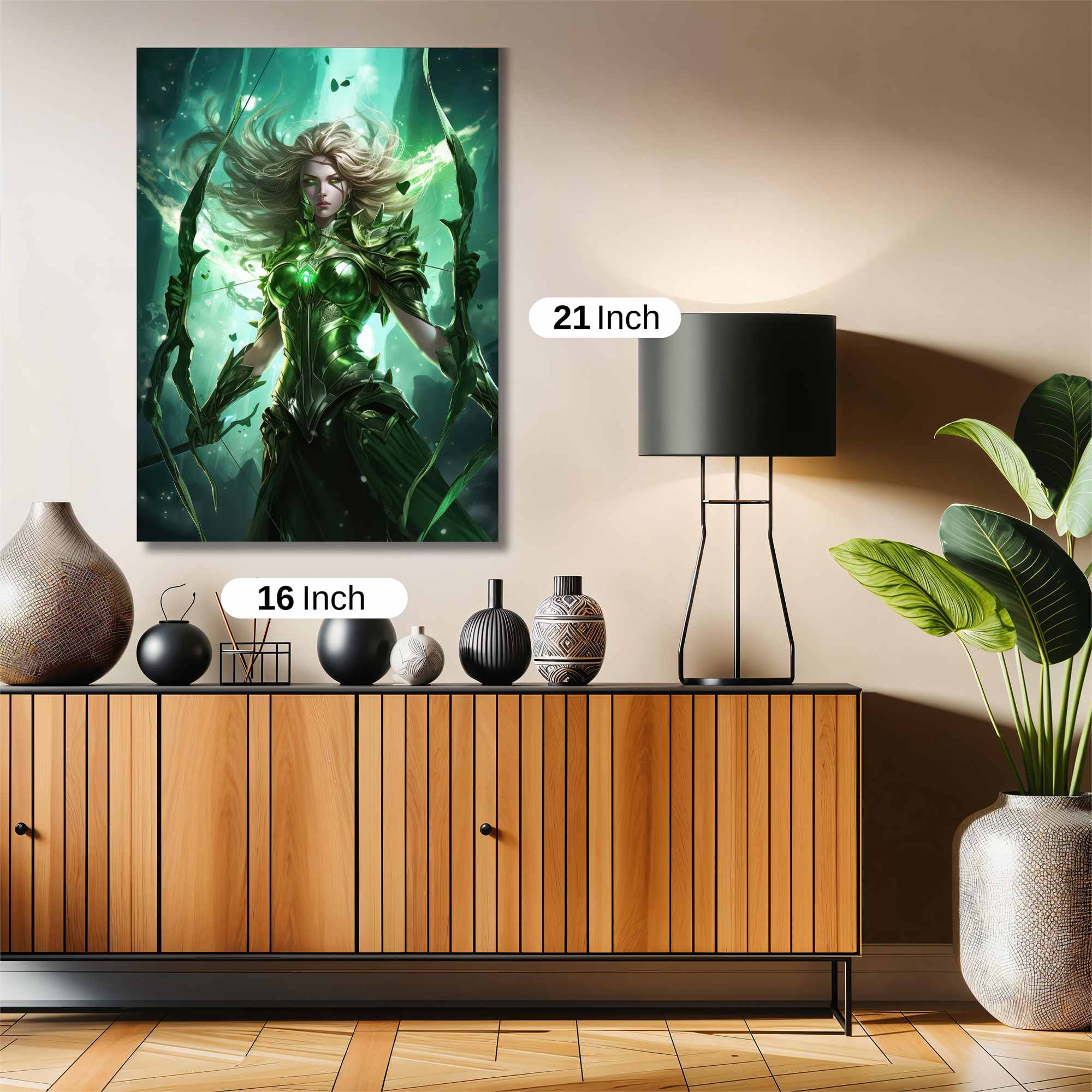 Emerald Enchantress Safe Wall Magnetic / M