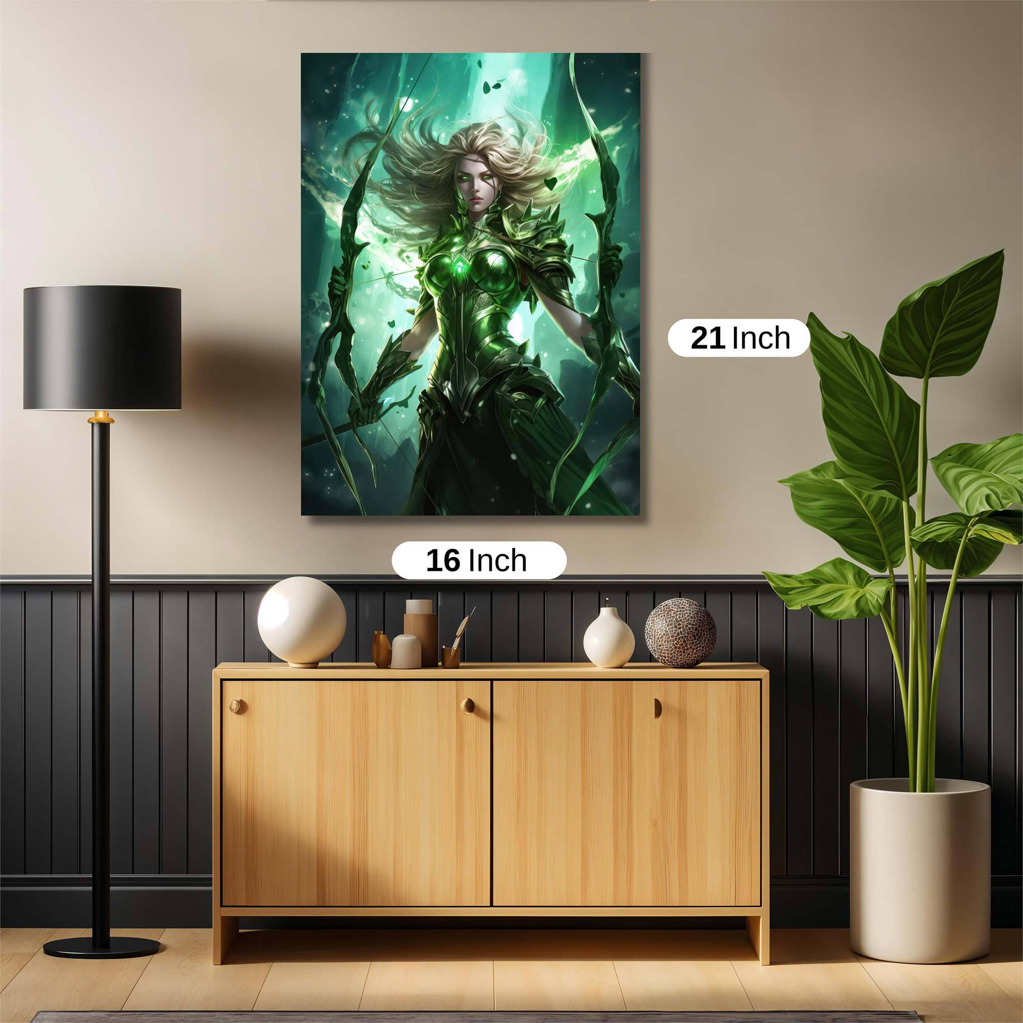 Emerald Enchantress Safe Wall Magnetic / M