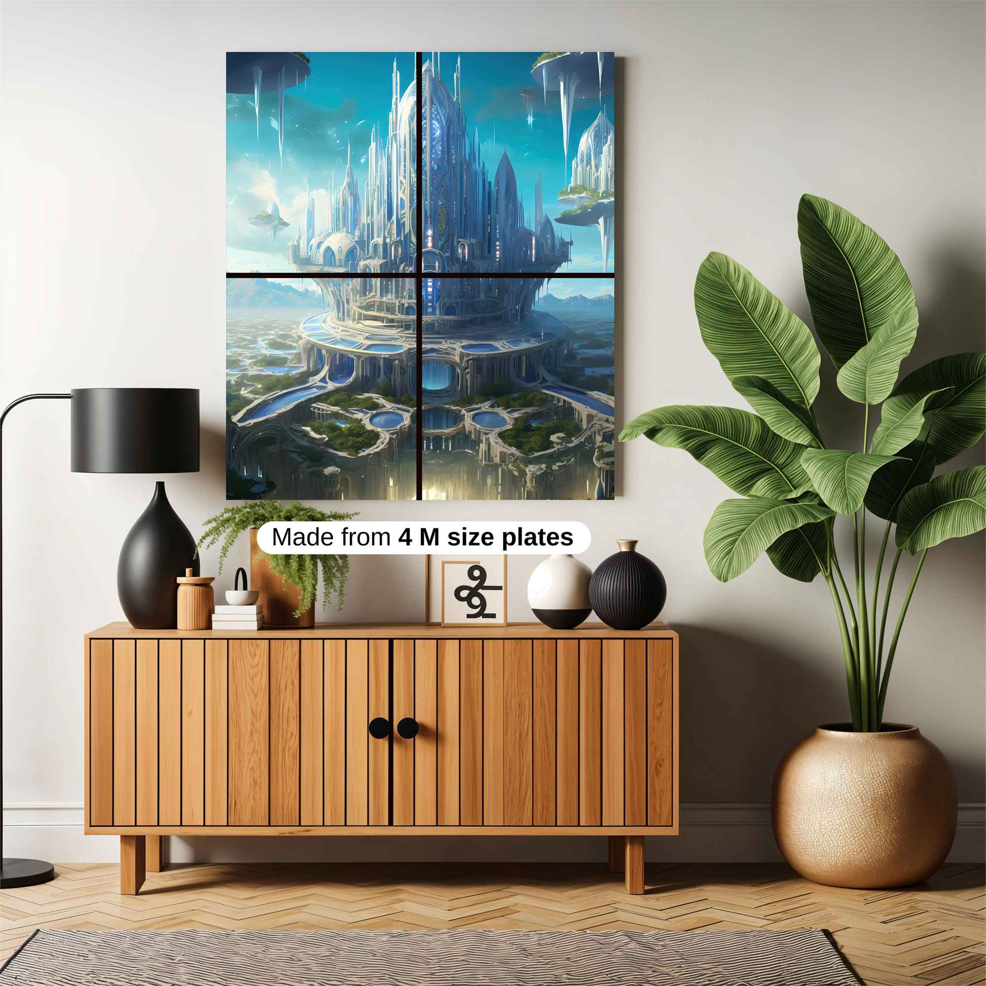 Crystal Serenity Safe Wall Magnetic / M