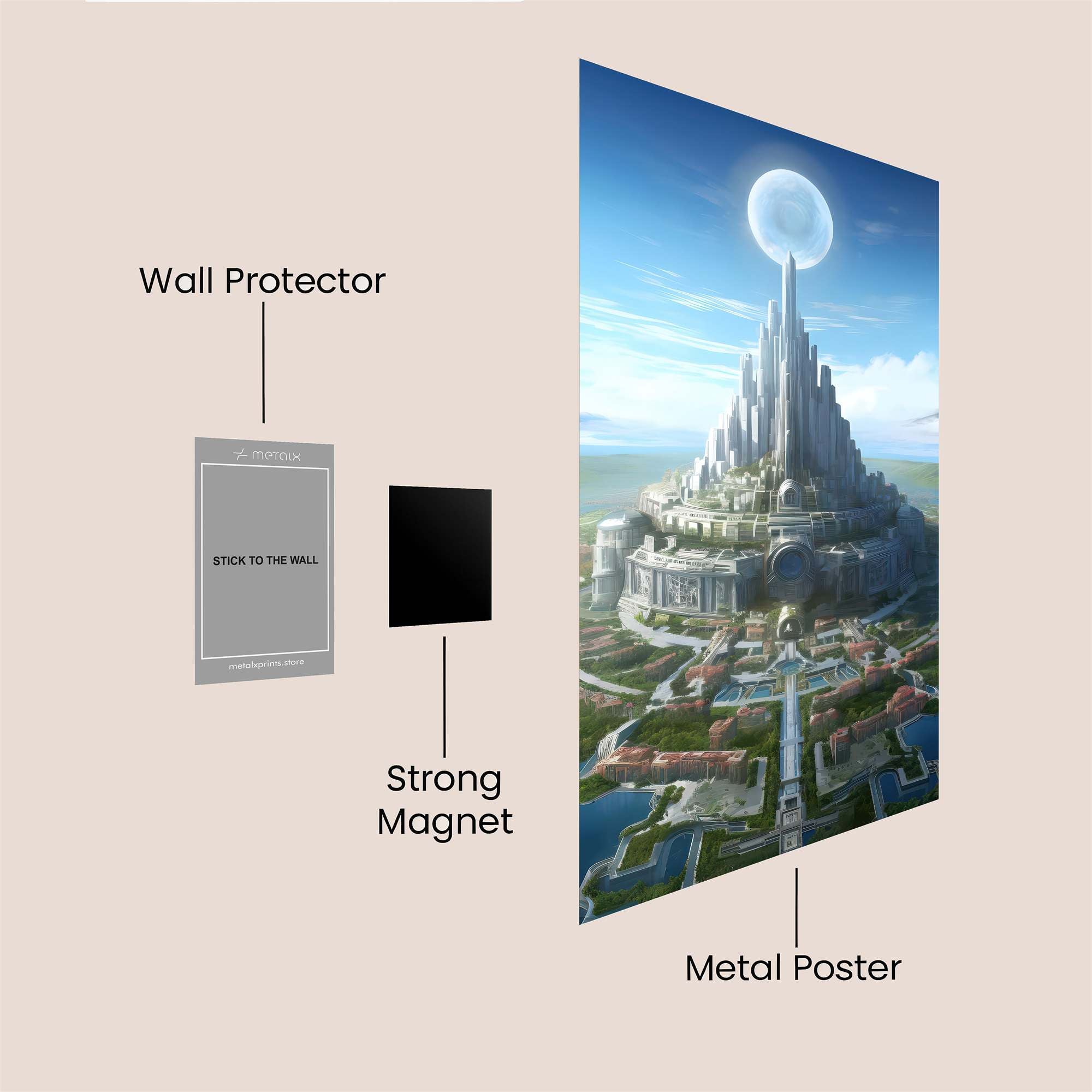 Celestial Haven Safe Wall Magnetic / M