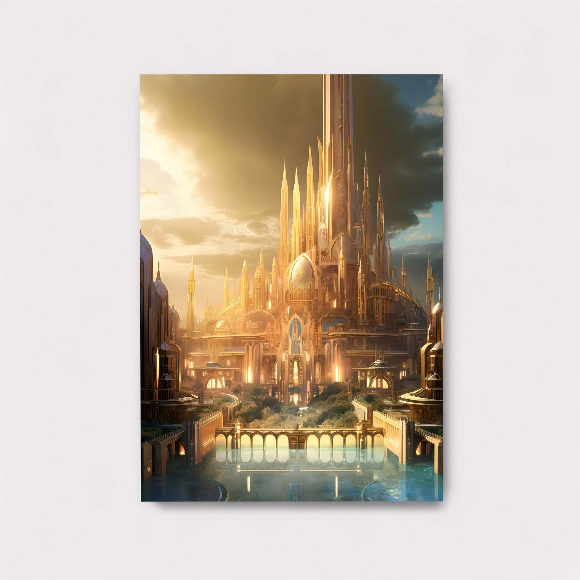 Golden Serenity Safe Wall Magnetic / M