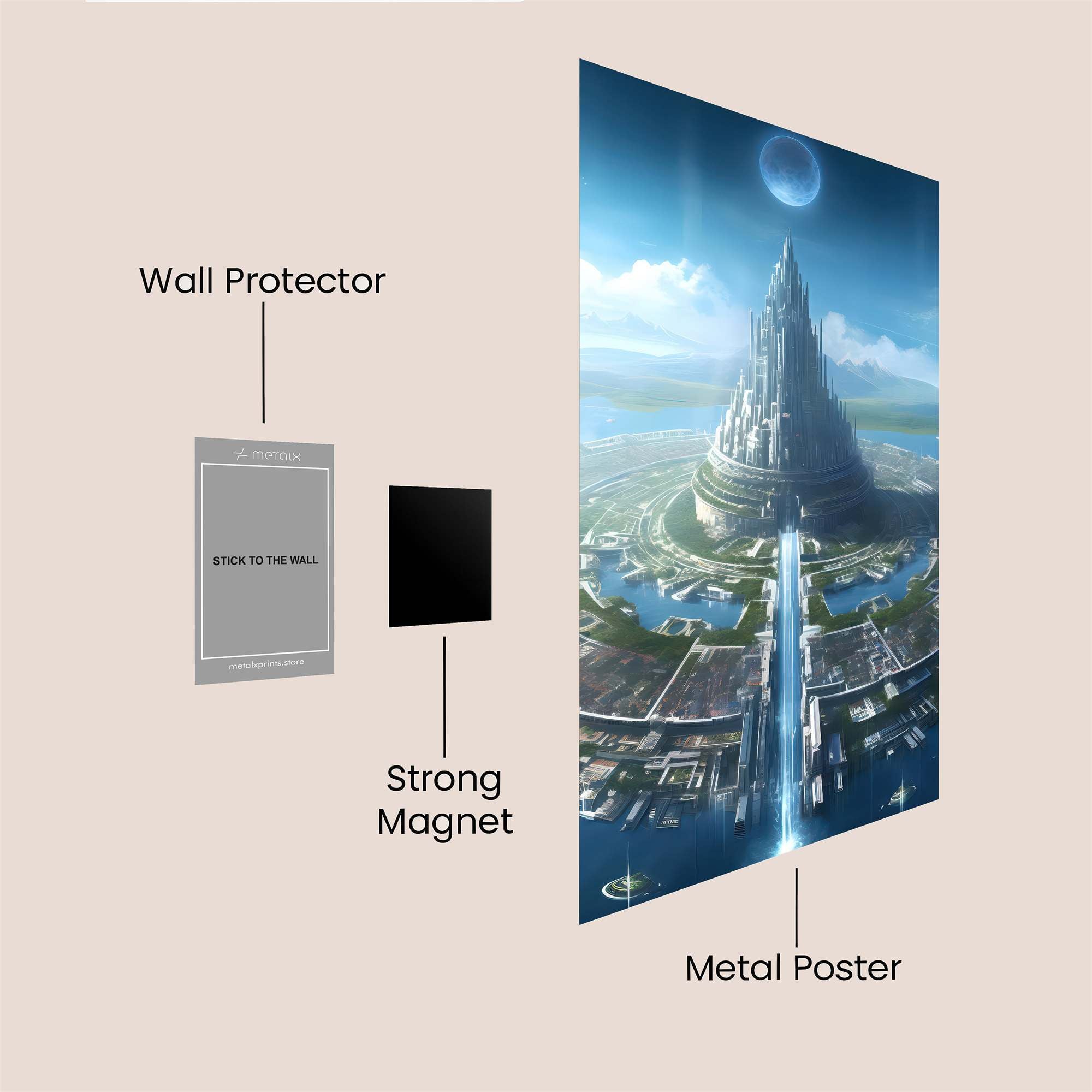Edenic Serenity Safe Wall Magnetic / M