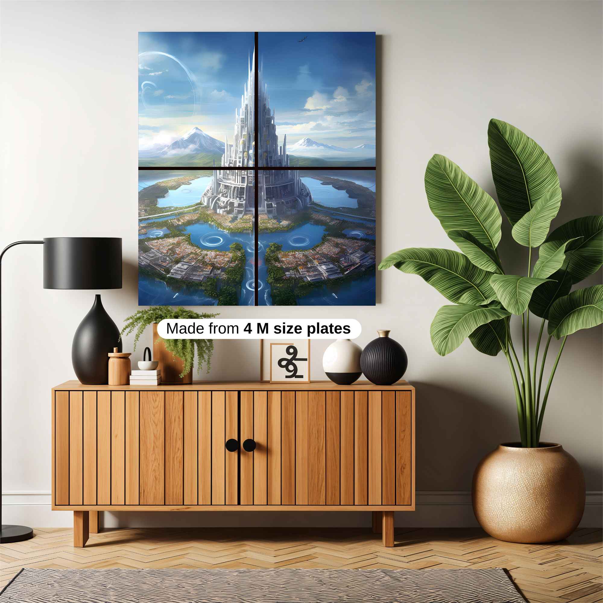Crystal Serenity Safe Wall Magnetic / M