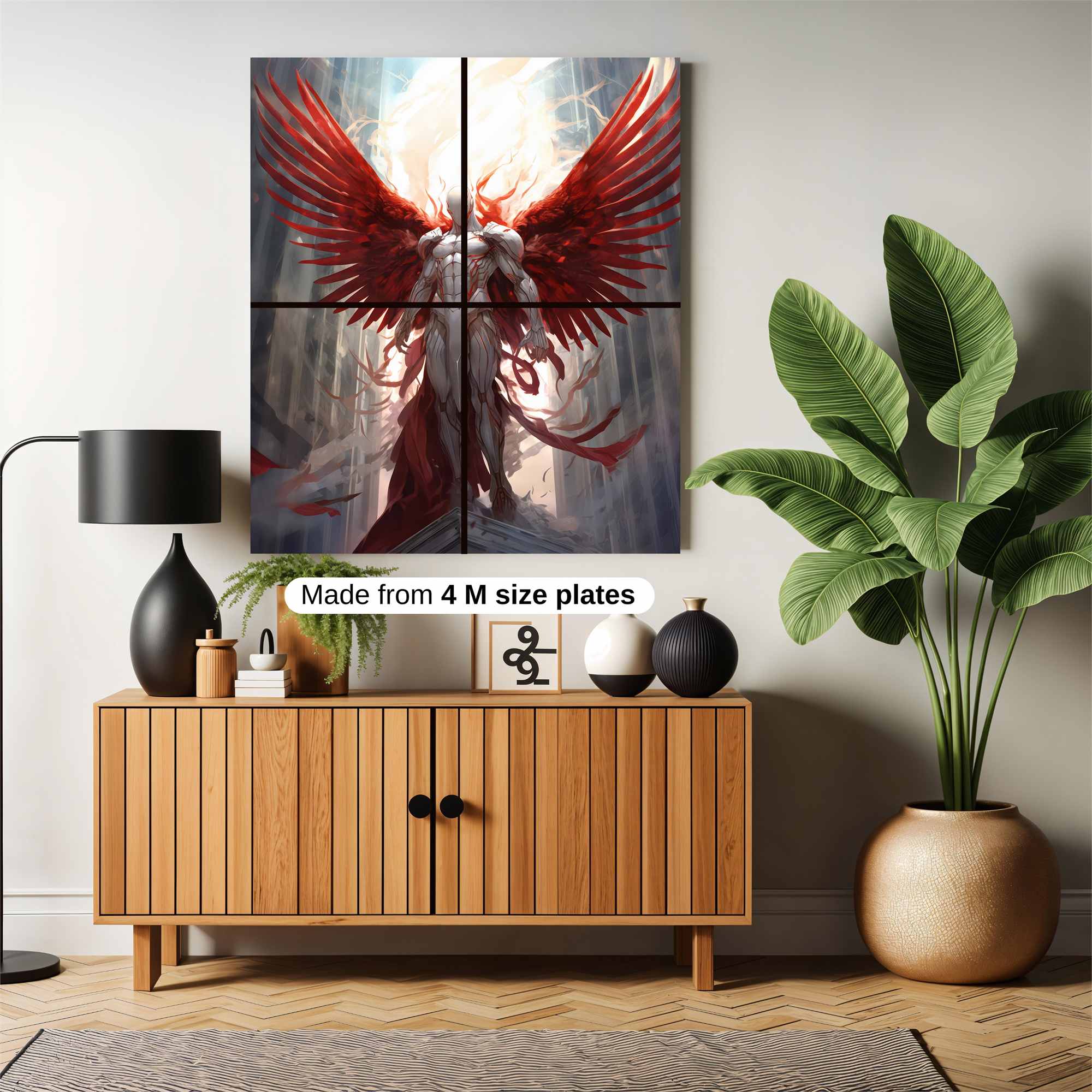 Angel Ascendant Safe Wall Magnetic / M