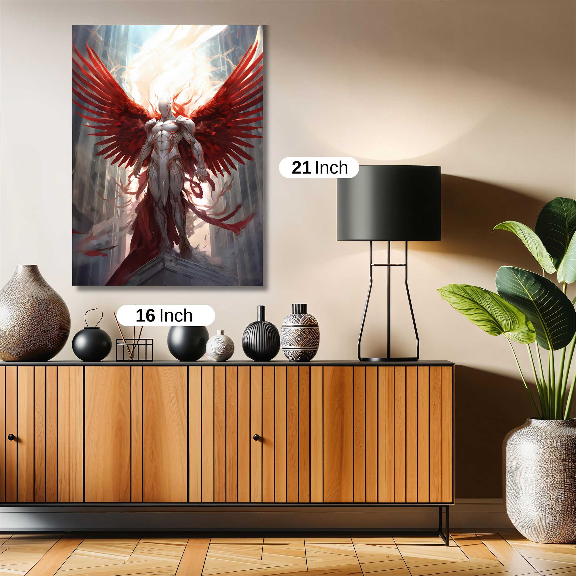Angel Ascendant Safe Wall Magnetic / M