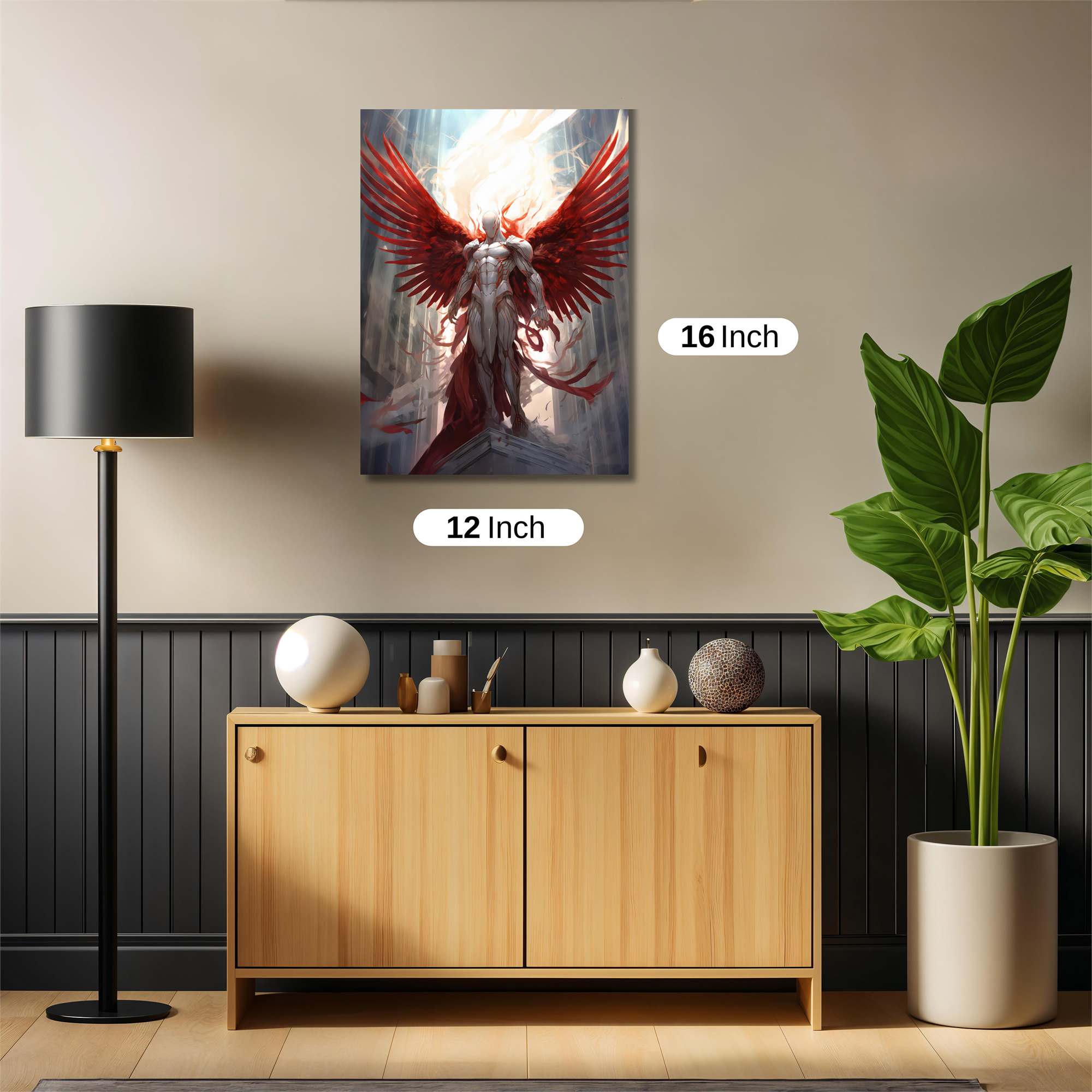 Angel Ascendant Safe Wall Magnetic / M