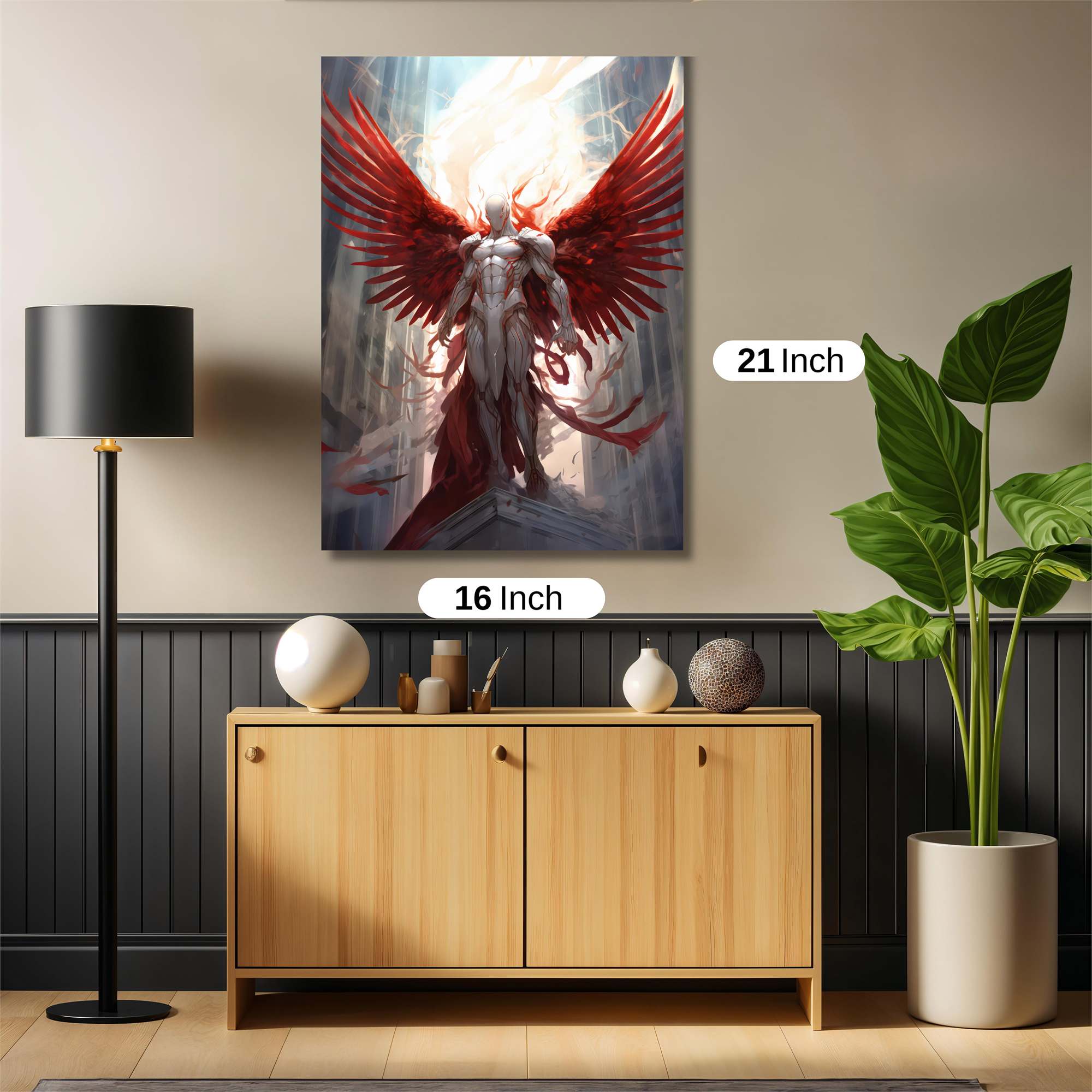 Angel Ascendant Safe Wall Magnetic / M